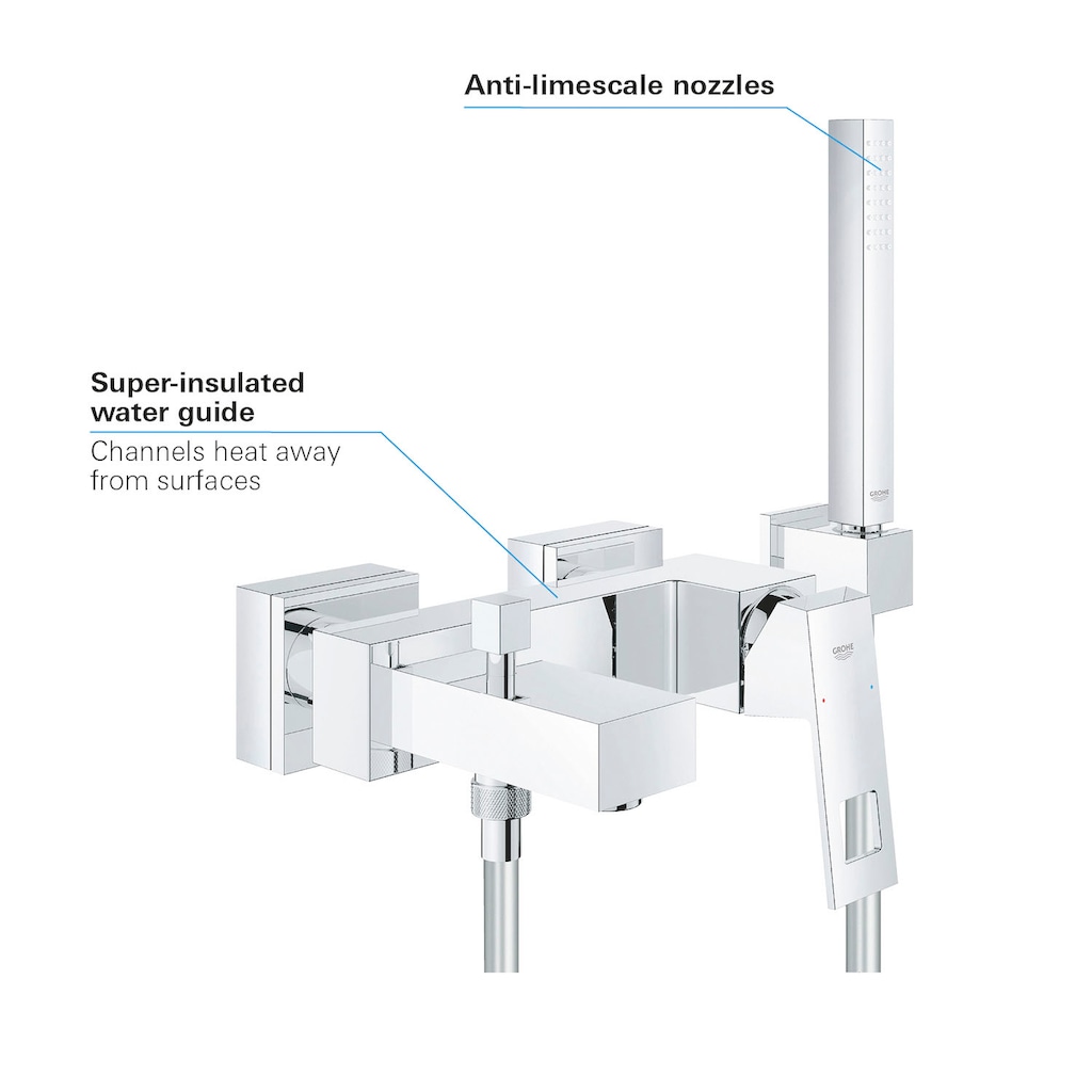 Grohe Wannenarmatur »Eurocube«