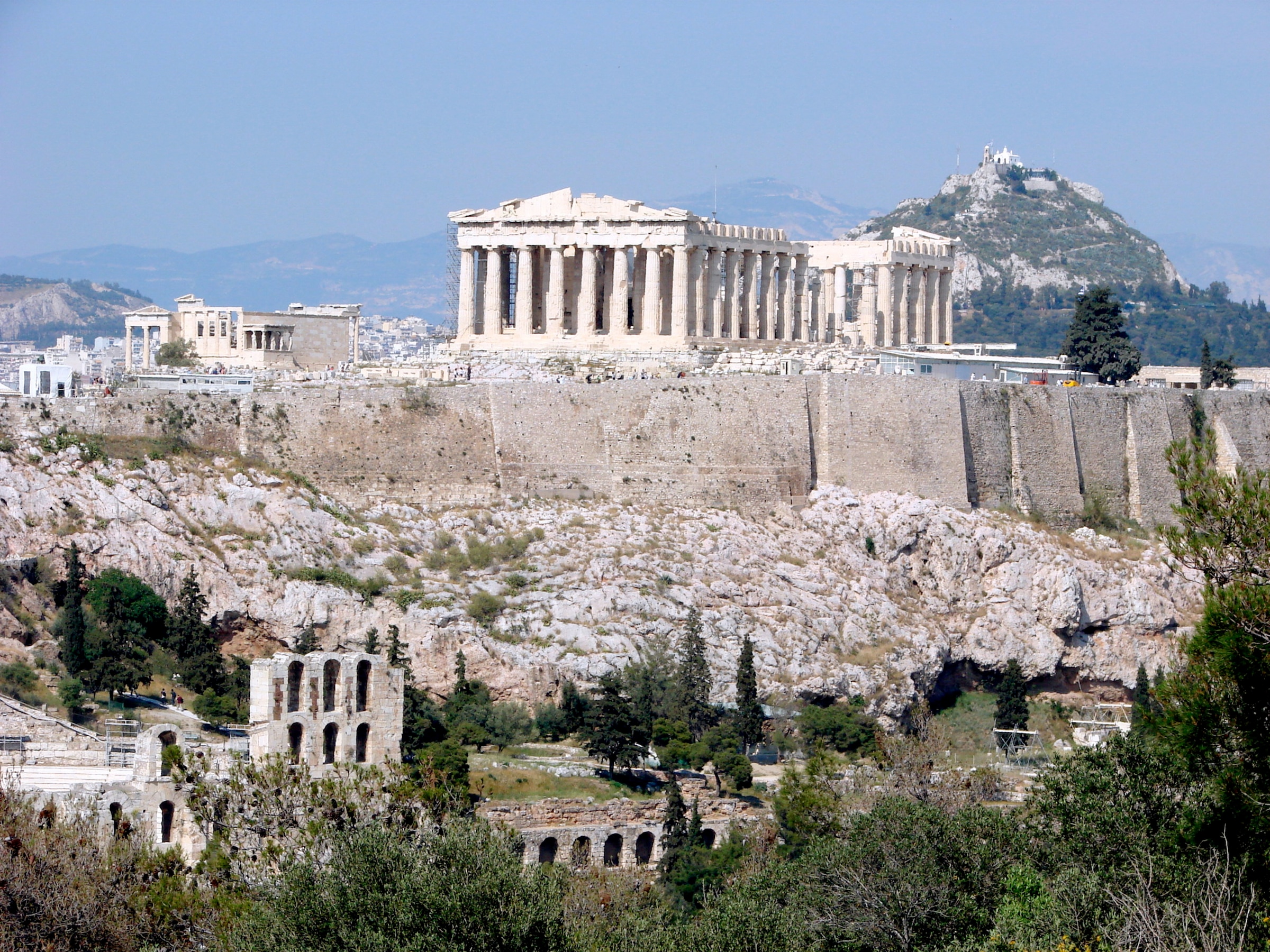 Papermoon Fototapete »Parthenon Athens« glatt günstig online kaufen