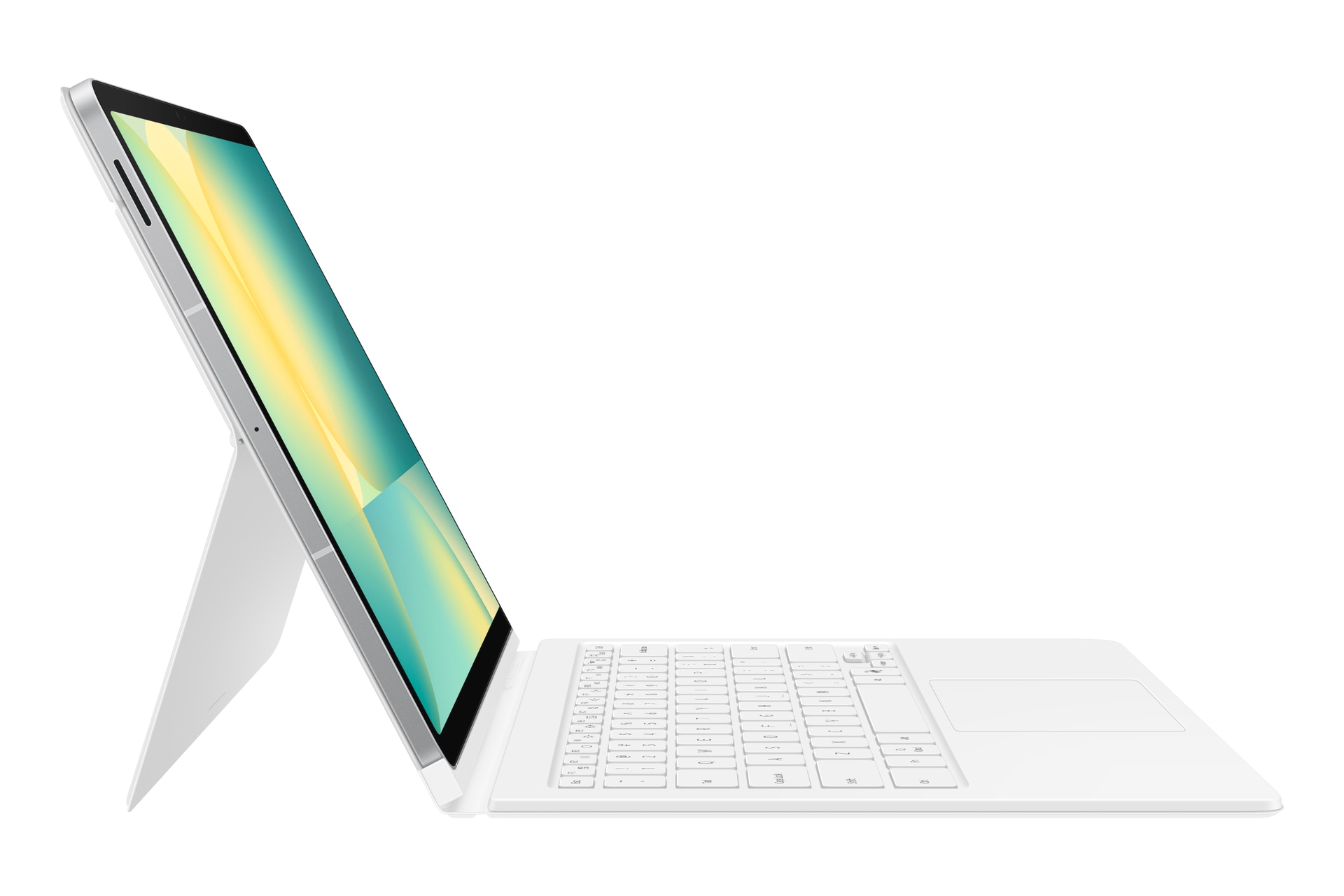 Samsung Tablet-Tastatur »Book Cover Keyboard für Tab S10 FE+«, (Funktionstasten)