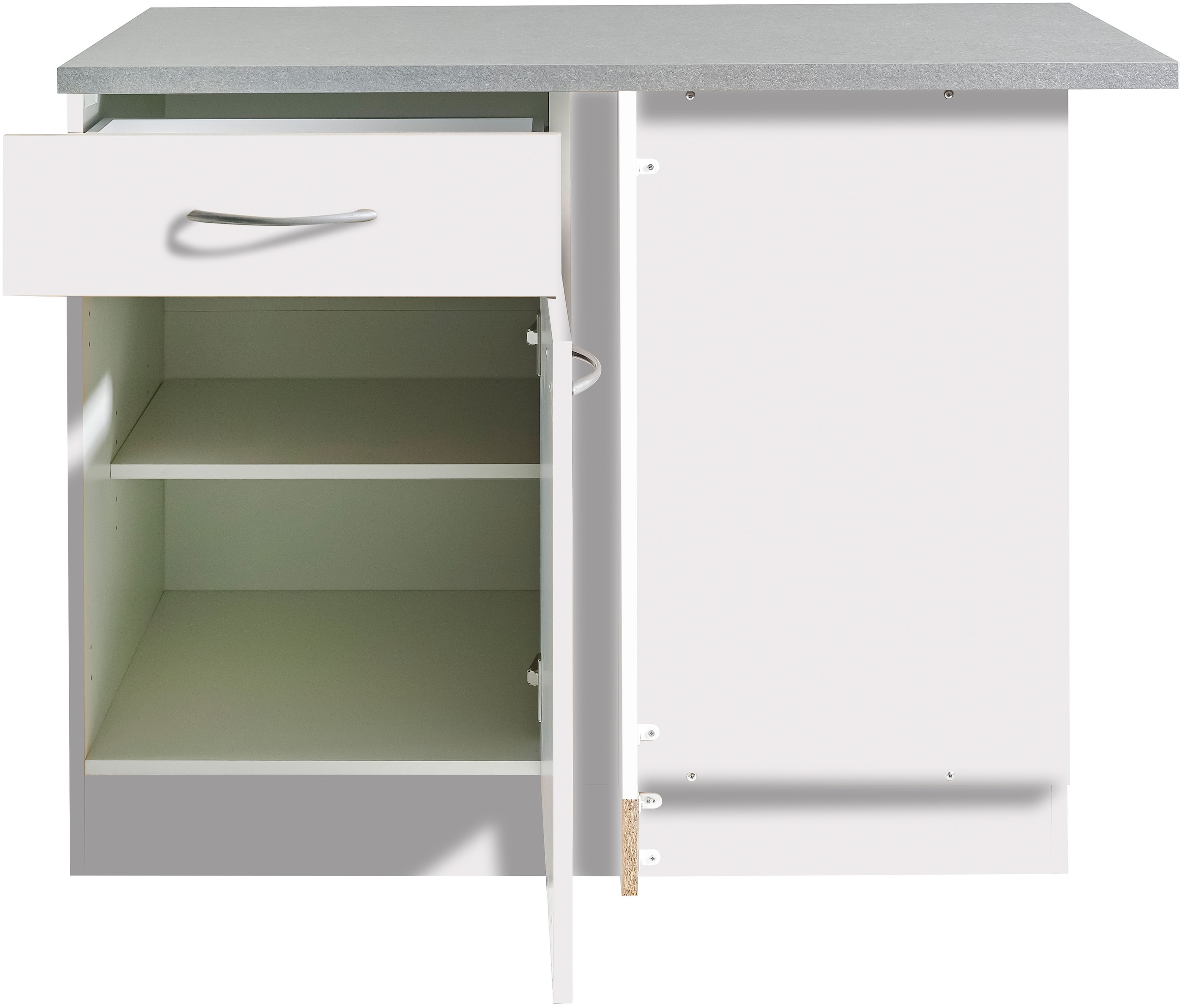 wiho Küchen Eckunterschrank »Kiel«, 110 cm breit