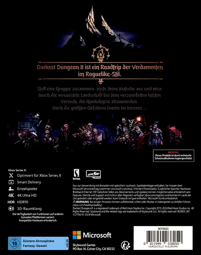 NBG Spielesoftware »Darkest Dungeon 2 - [Xbox]« Xbox Series X