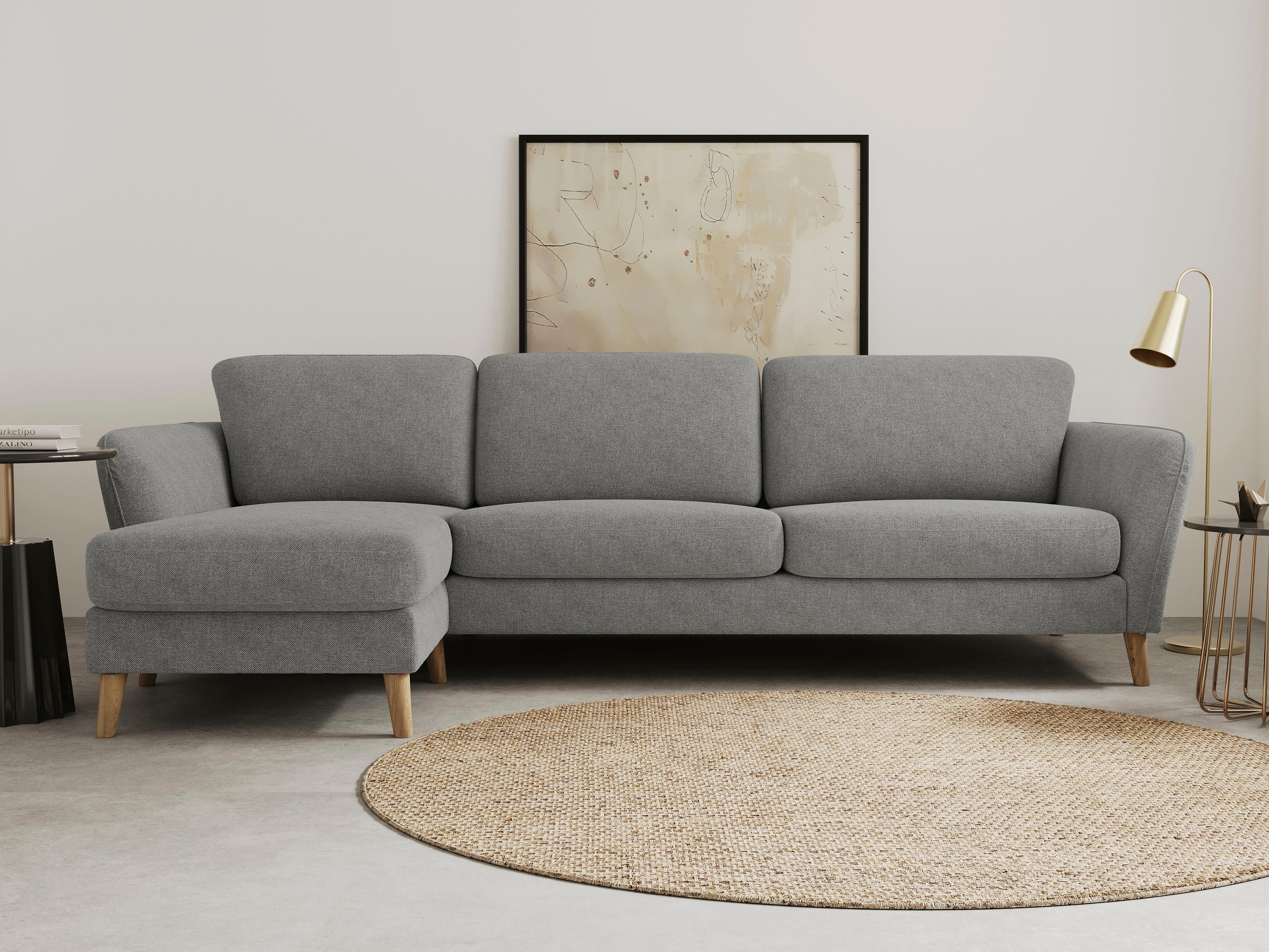 Home affaire Ecksofa »MARSEILLE (279/152cm),L-Form, Rec. rechts/links, vers günstig online kaufen