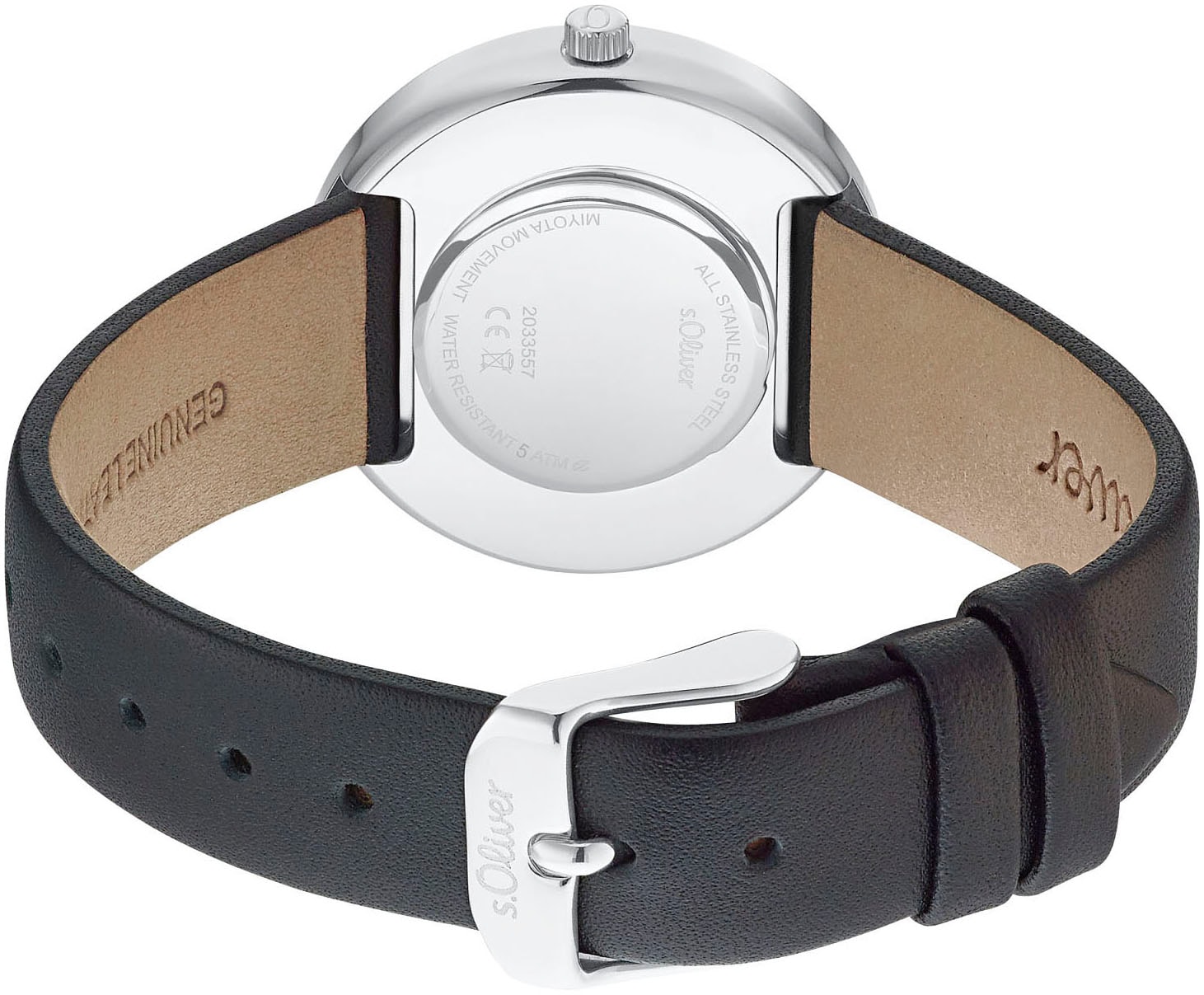 s.Oliver Quarzuhr, Armbanduhr, Damenuhr