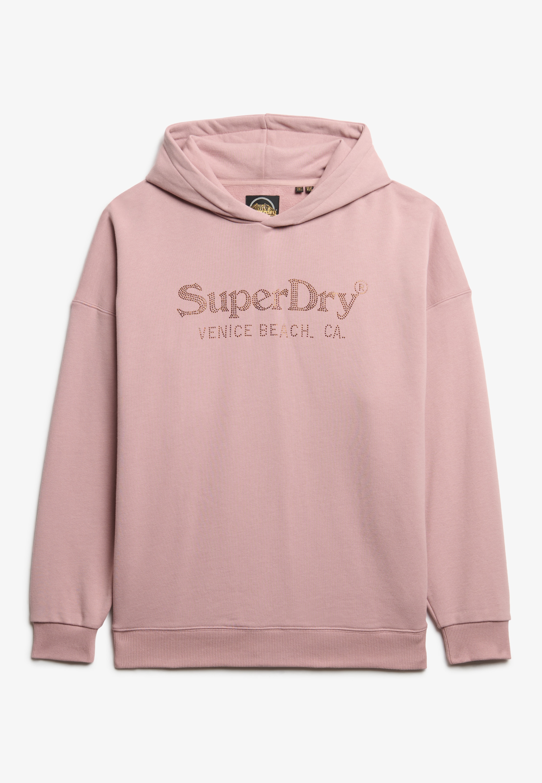 Superdry Kapuzensweatshirt »VENUE METALLIC RELAXED HOOD«
