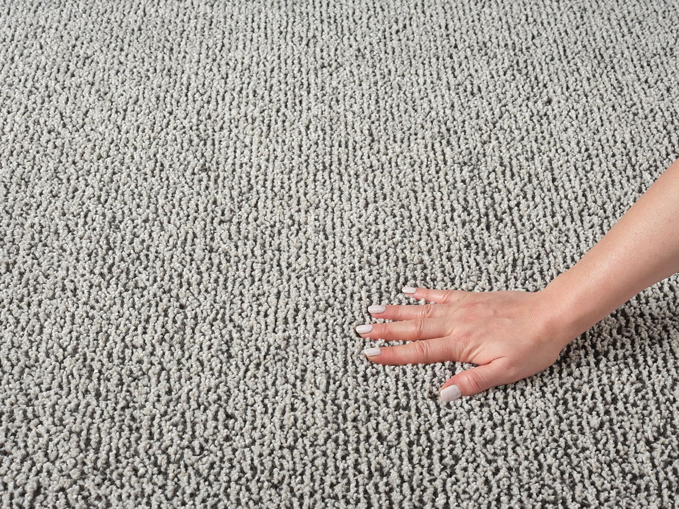 OTTO home Teppich »Lisam« rechteckig 15 mm Höhe meliert, uni, Wohnzimmer, Schlafzimmer