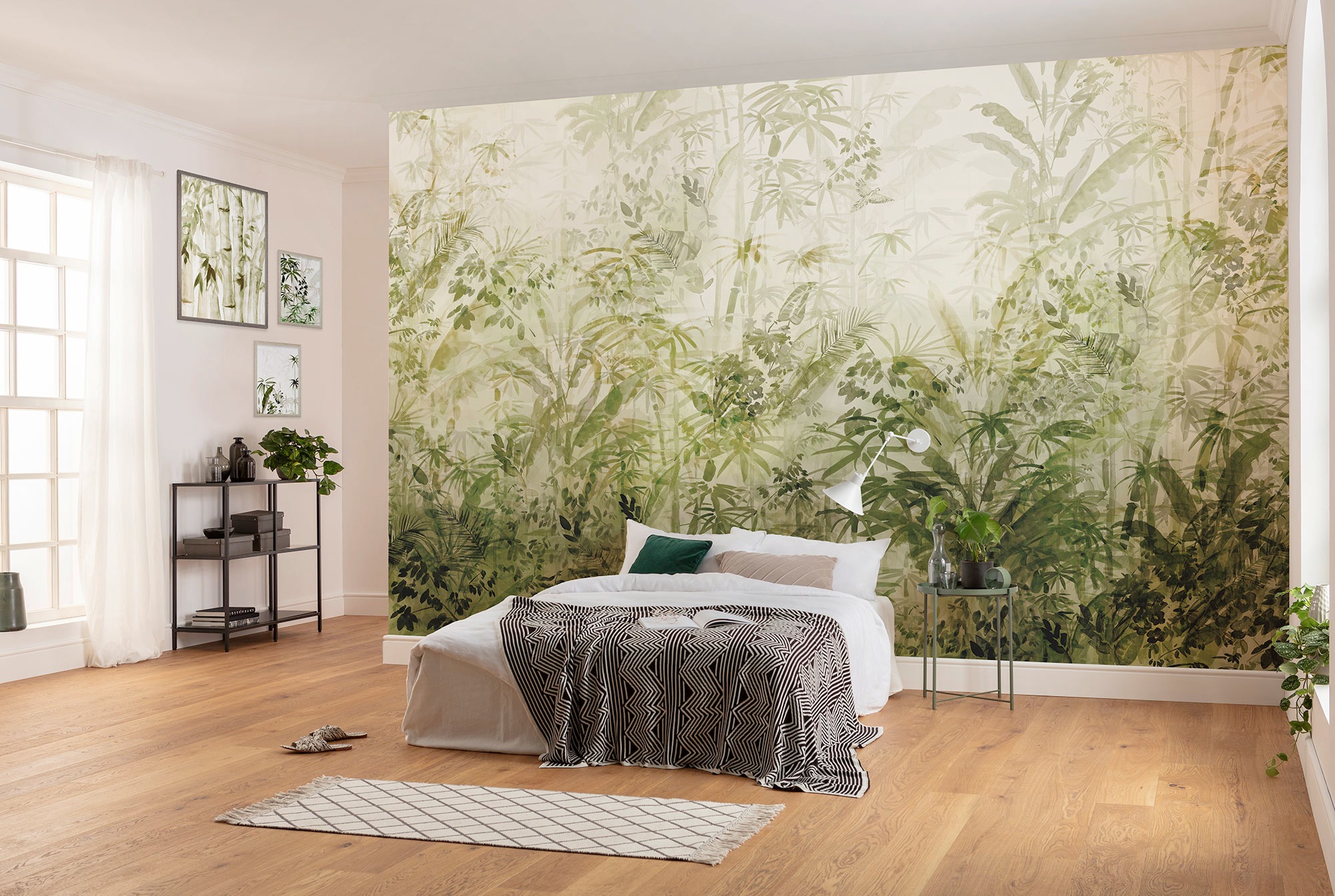 Komar Bild »Bamboo Drawing« Natur 1 Stk. tlg. Wandbild zur Dekoration - ohn günstig online kaufen