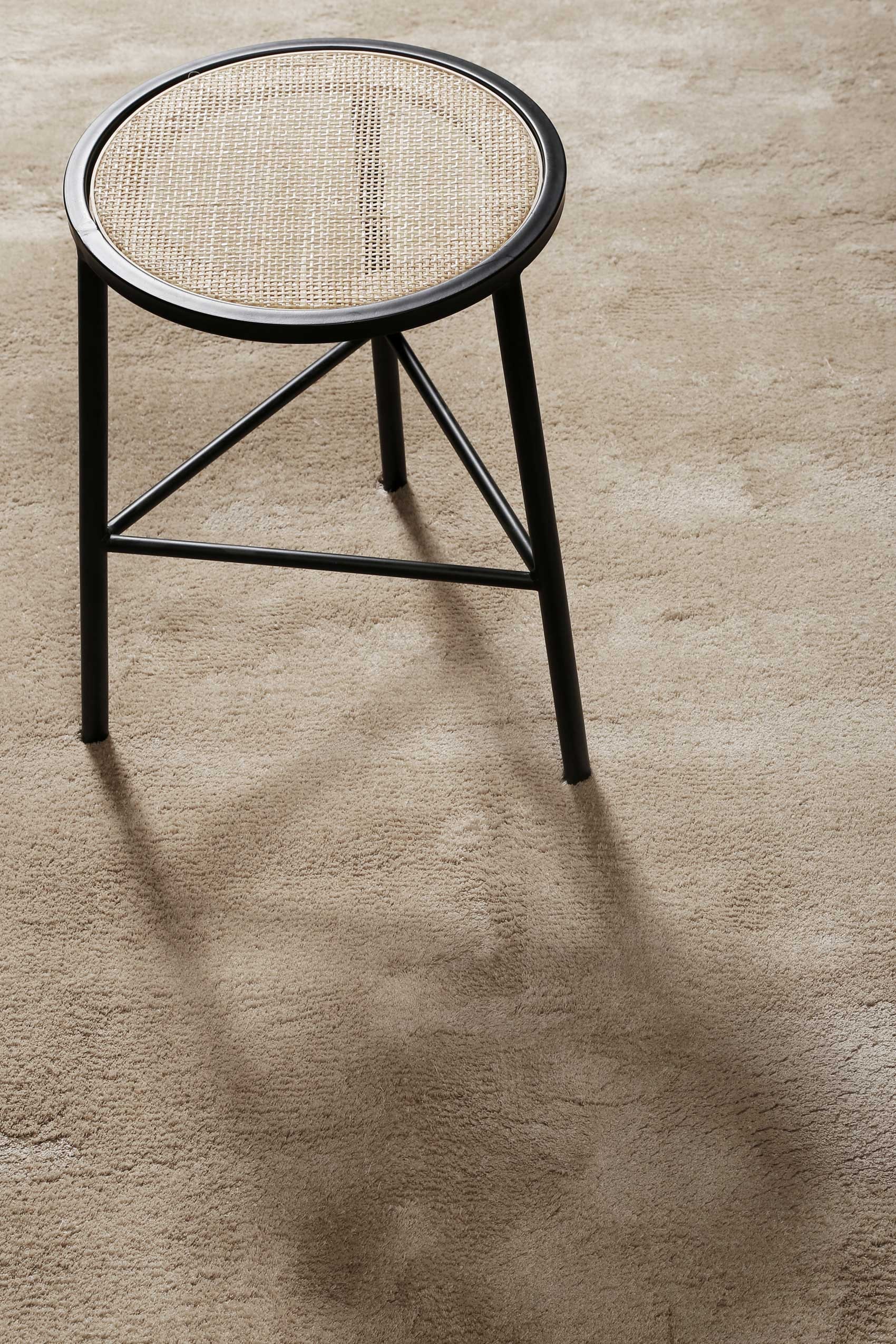 Homie Living Teppich »Sienna«, quadratisch, 20 mm Höhe, Hochflor, Microfaser, uni, weich & kuschelig, Wohnzimmer, Schlafzimmer