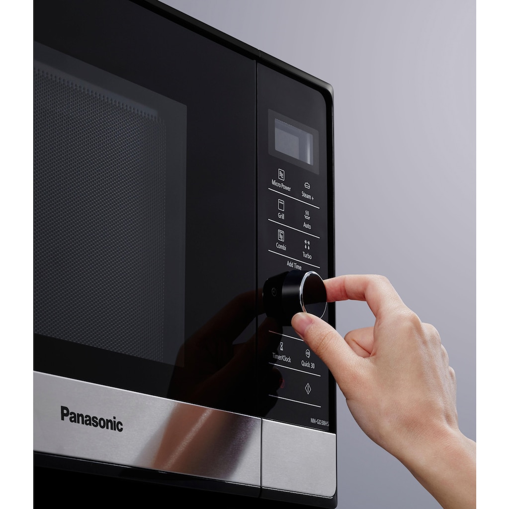 Panasonic Mikrowelle »NN-GD38HSGTG«, Grill, 1000 W