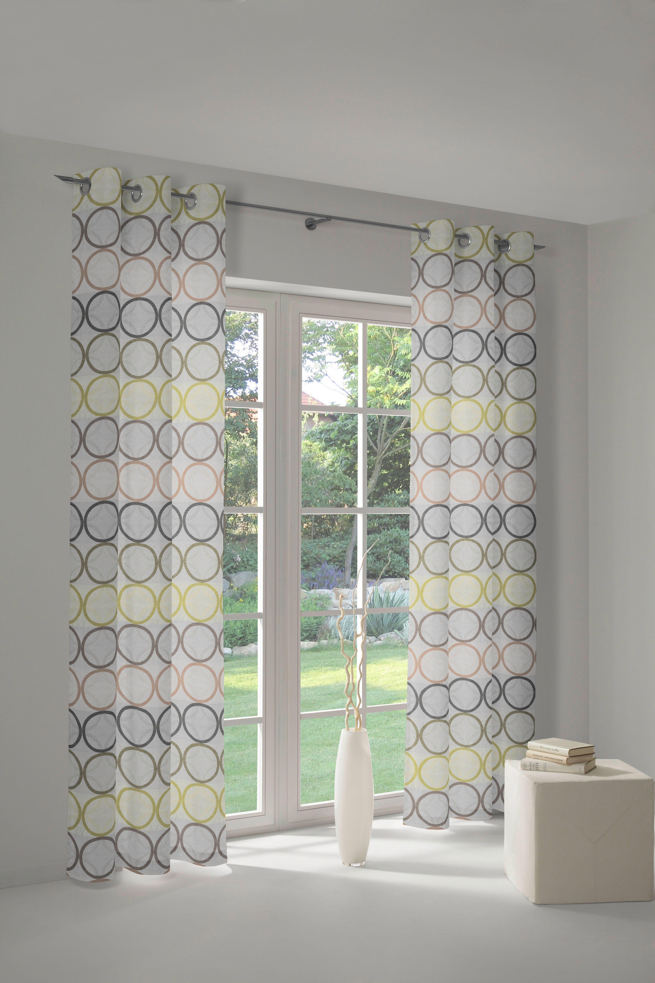 Wirth Vorhang »Zirbello« Ösen 1 Stk. tlg. günstig online kaufen