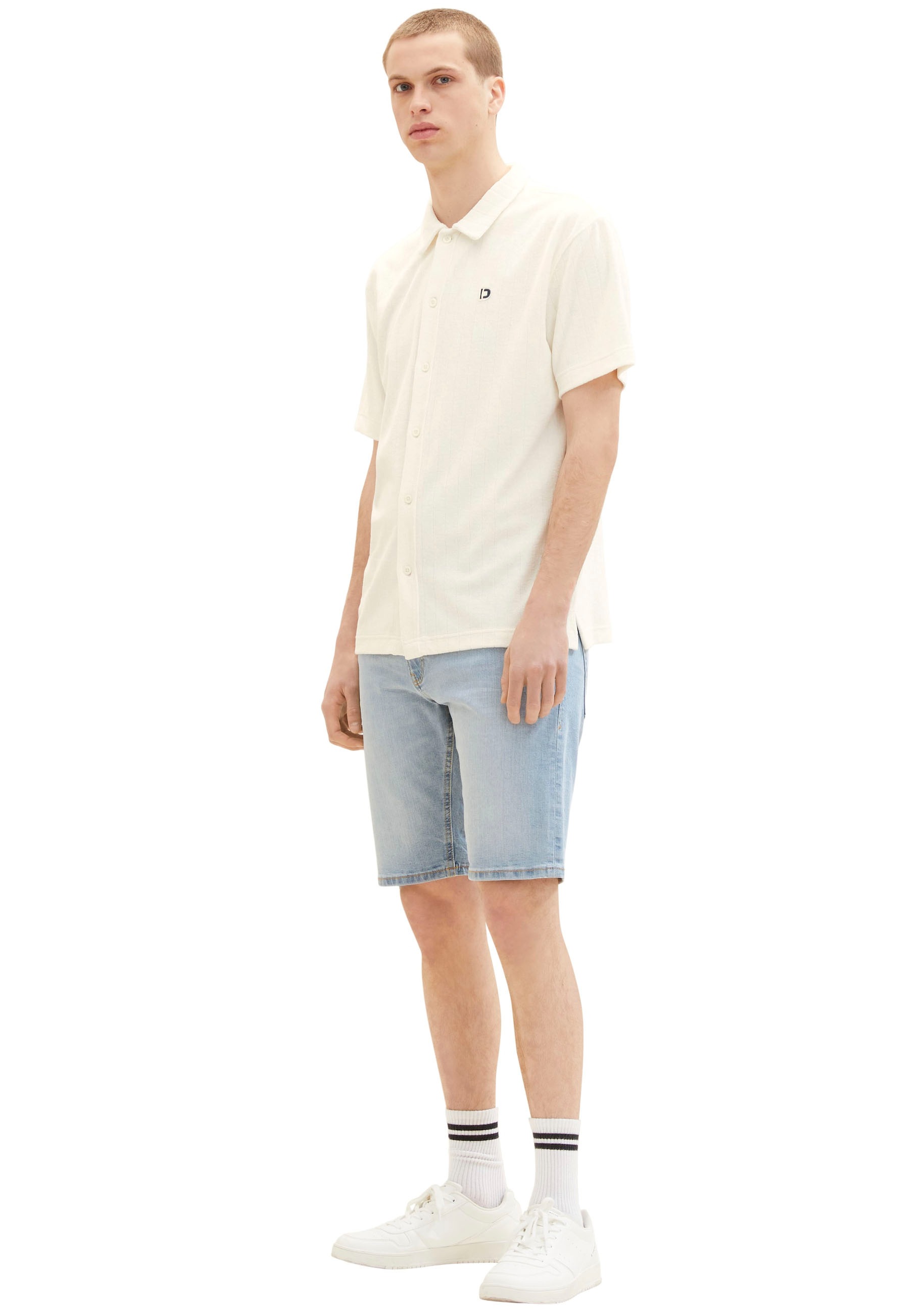 4. Bild von TOM TAILOR Denim Jeansshorts, in 5-Pocket Form