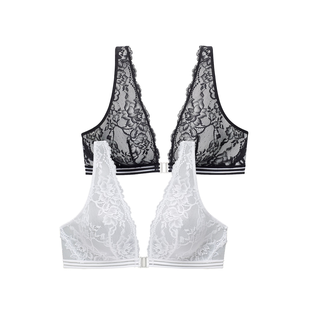 petite fleur Bralette-BH, (Packung, 2 Stück)