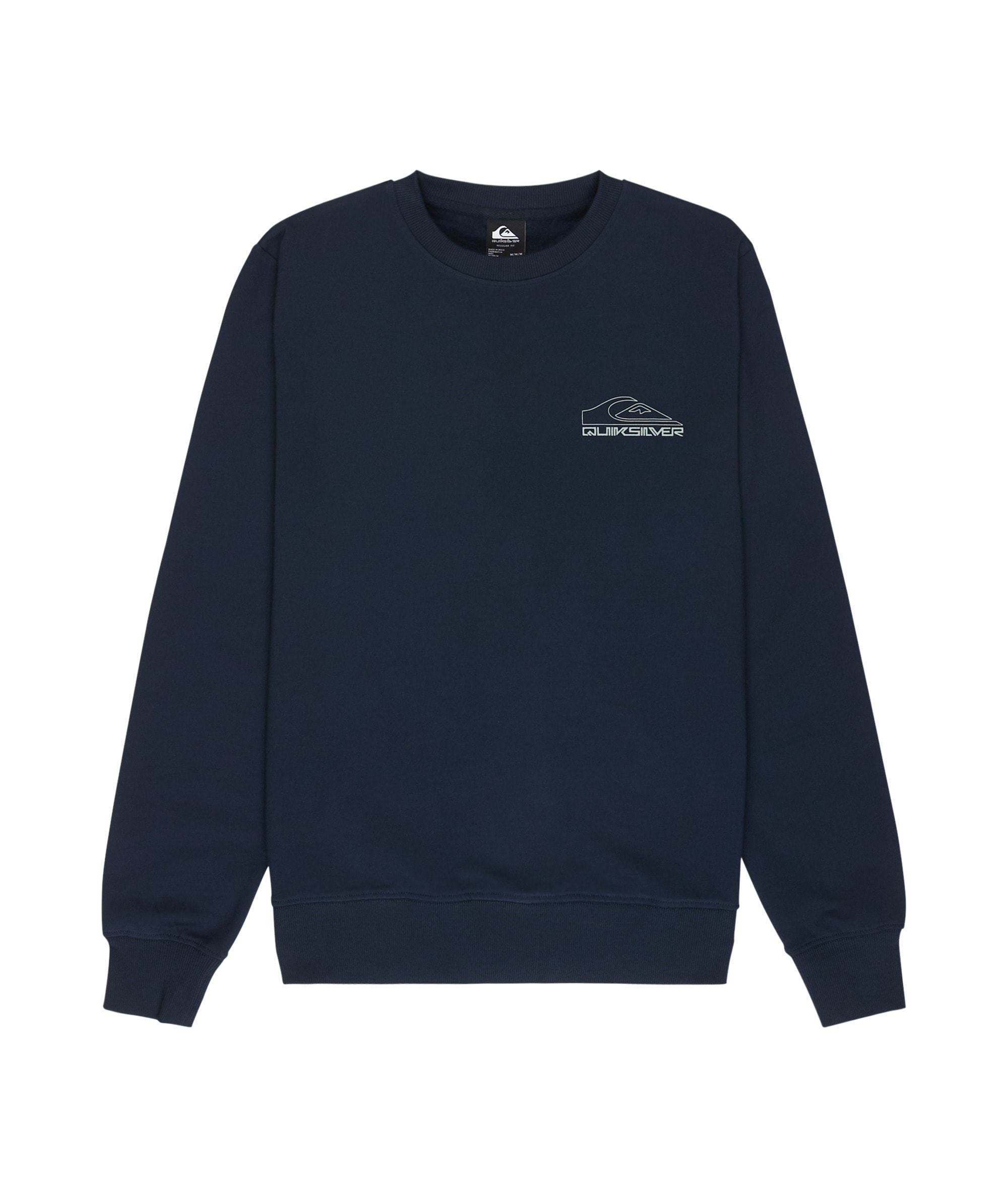 Quiksilver Sweatshirt »BASIC GRAPHIC CREW«, sportlicher Stil, vielseitig einsetzbar
