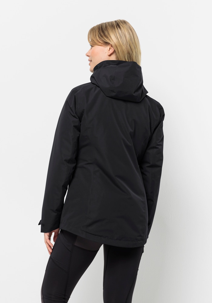 Jack Wolfskin 3-in-1-Funktionsjacke »BERGLAND 3IN1 JKT W«, mit Kapuze