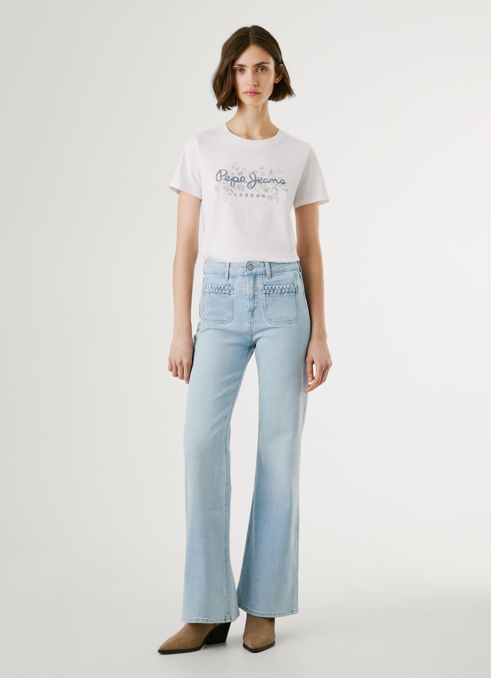 Pepe Jeans T-Shirt »BERO« Rundhals, mit Print