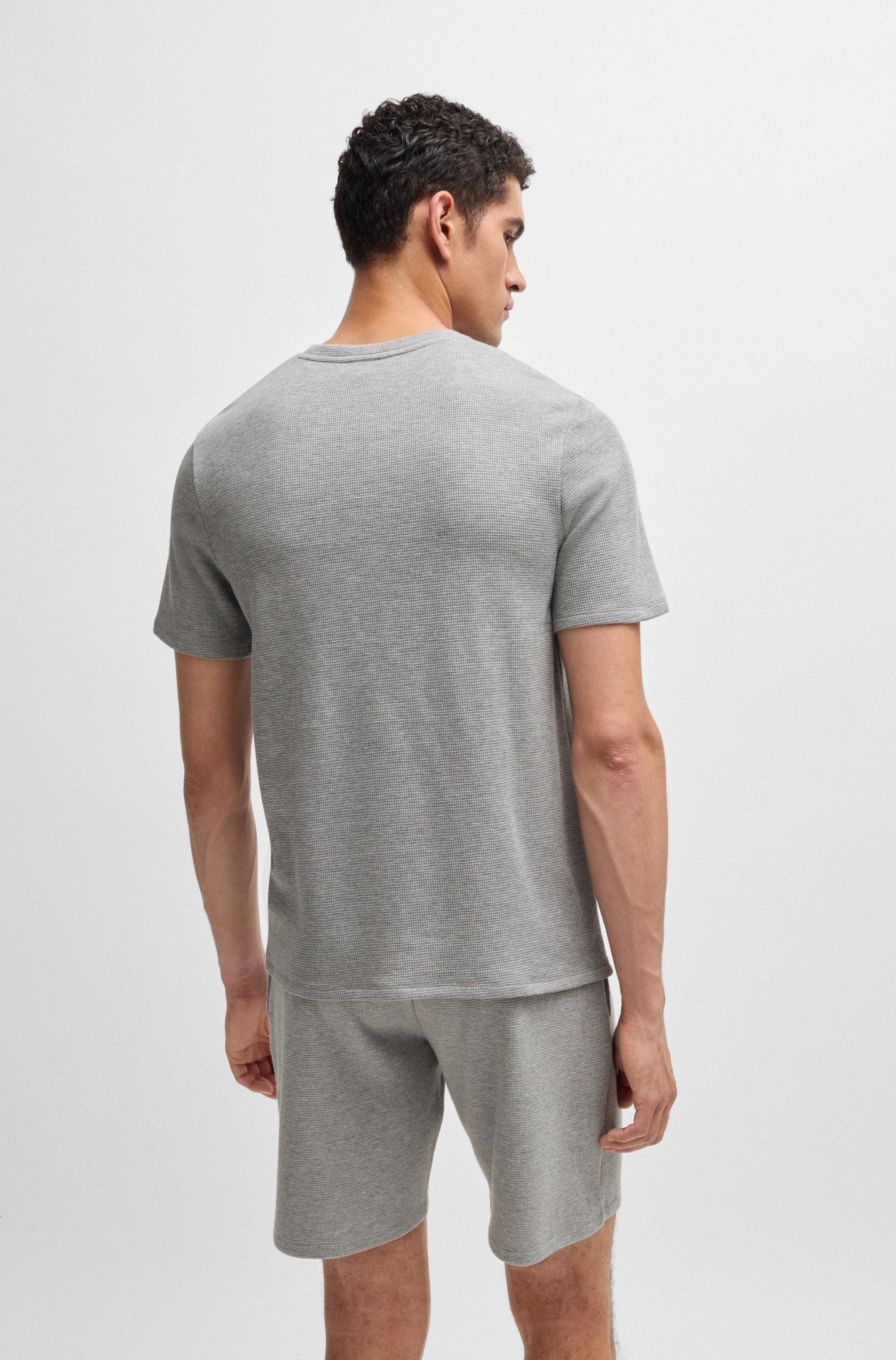 BOSS Pyjamaoberteil »Waffle T-Shirt«
