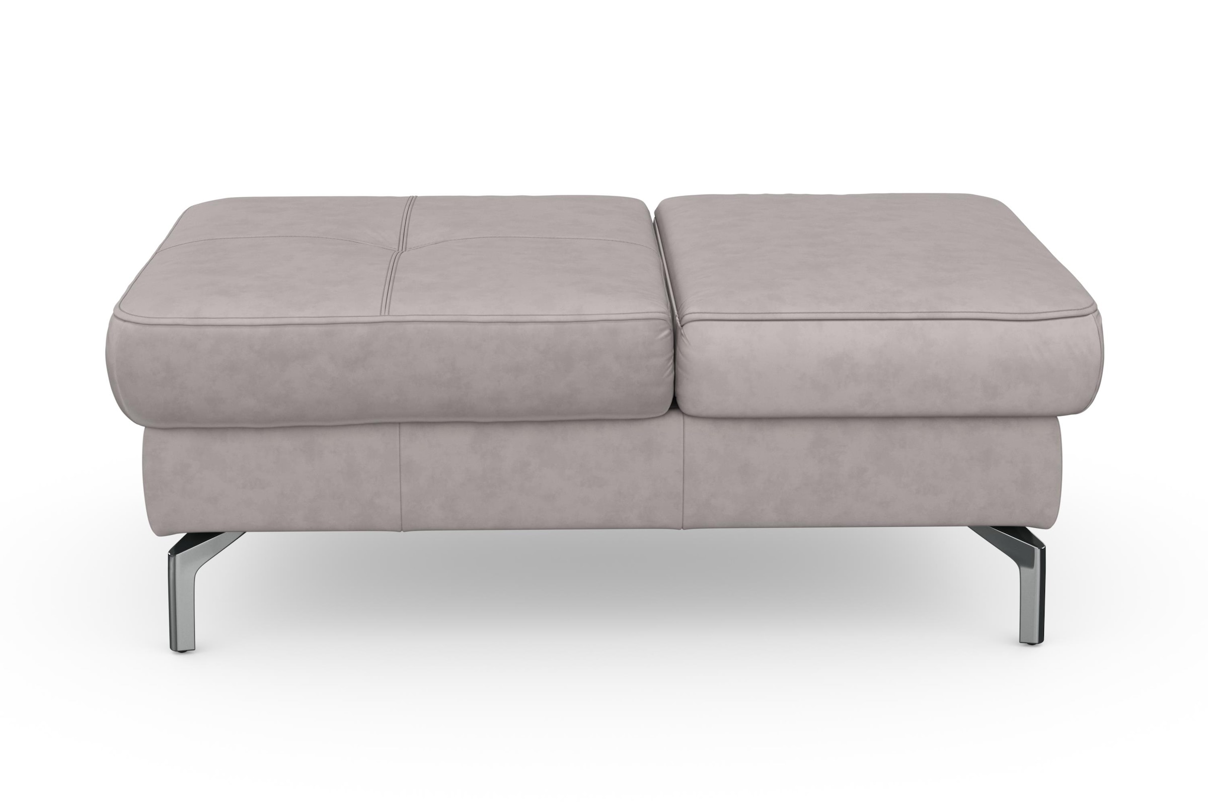 sit&more Hocker »Bendigo«, mit Klappfunktion, Bodenfreiheit 15 cm, wahlweise in 2 Fußfarben