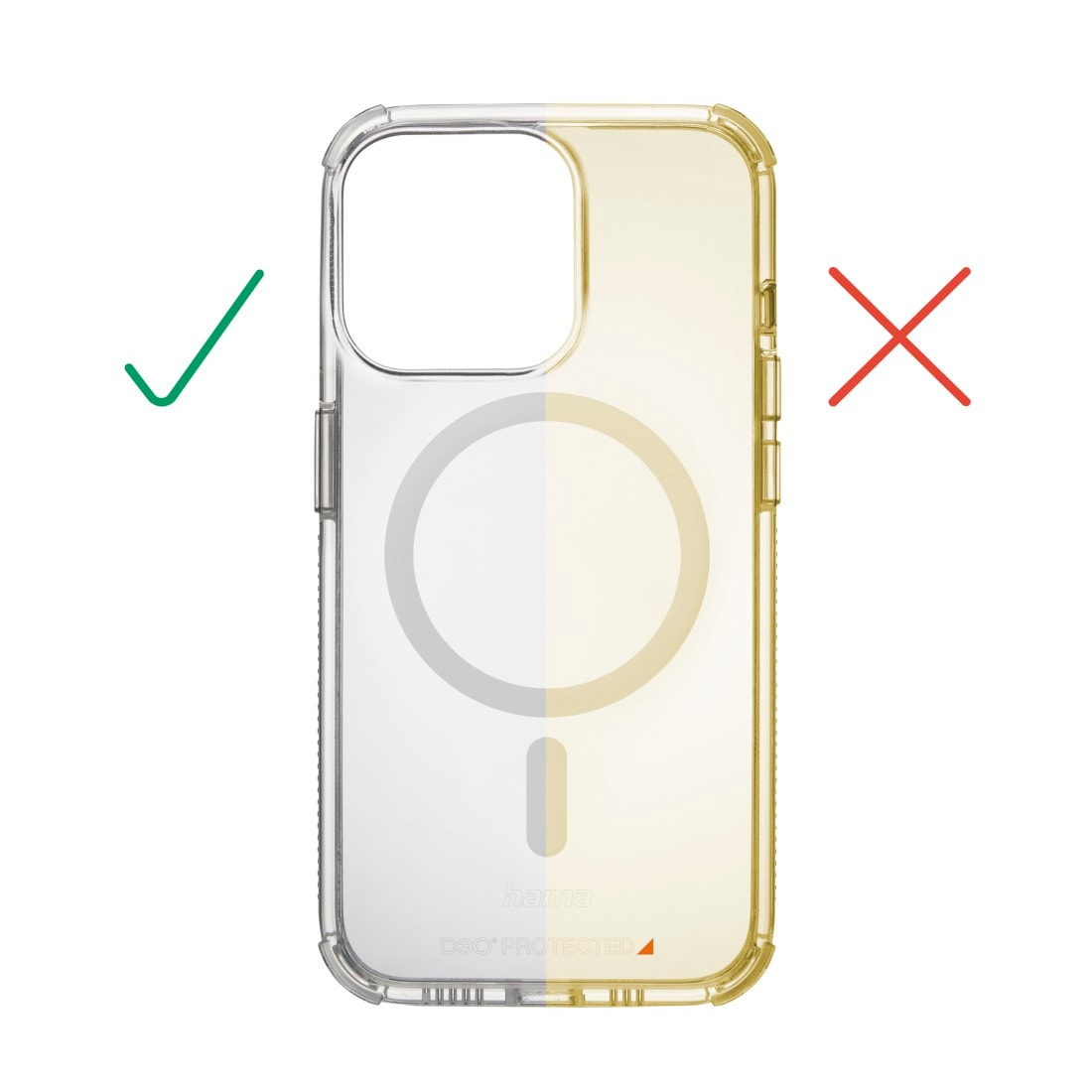 Hama Smartphone-Hülle »Handyhülle „Extreme Protect“ für iPhone 15 Plus (f. MagSafe, stoßfest)«, Apple iPhone 15 Plus
