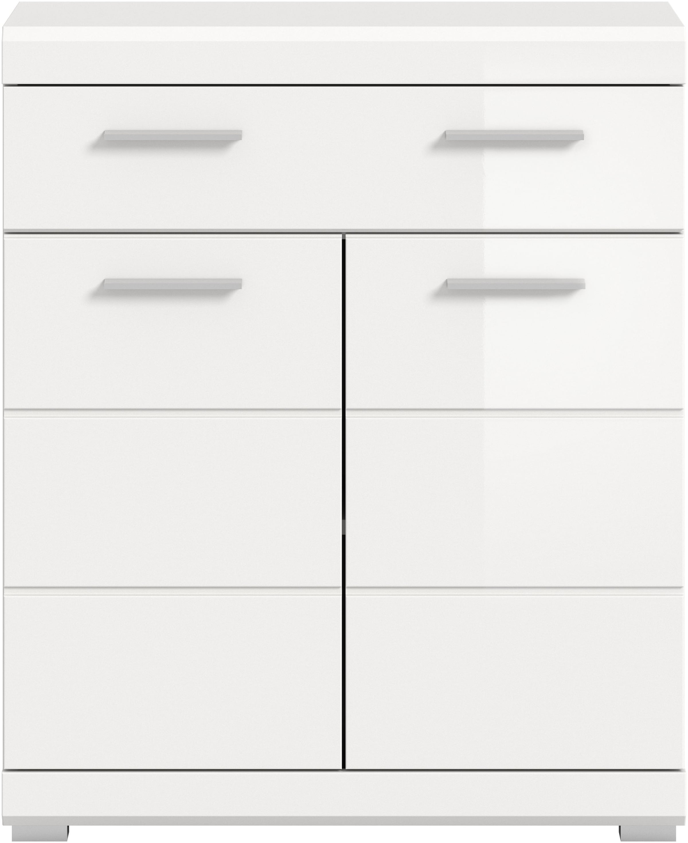 INOSIGN Unterschrank »Siena, Breite 74cm, 2 Tür, 1 Schubkasten, 2 Fächer, MDF-Front«, in verschiedenen Farben erhältlich, Badmöbel, Badschrank, Kommode, Bad