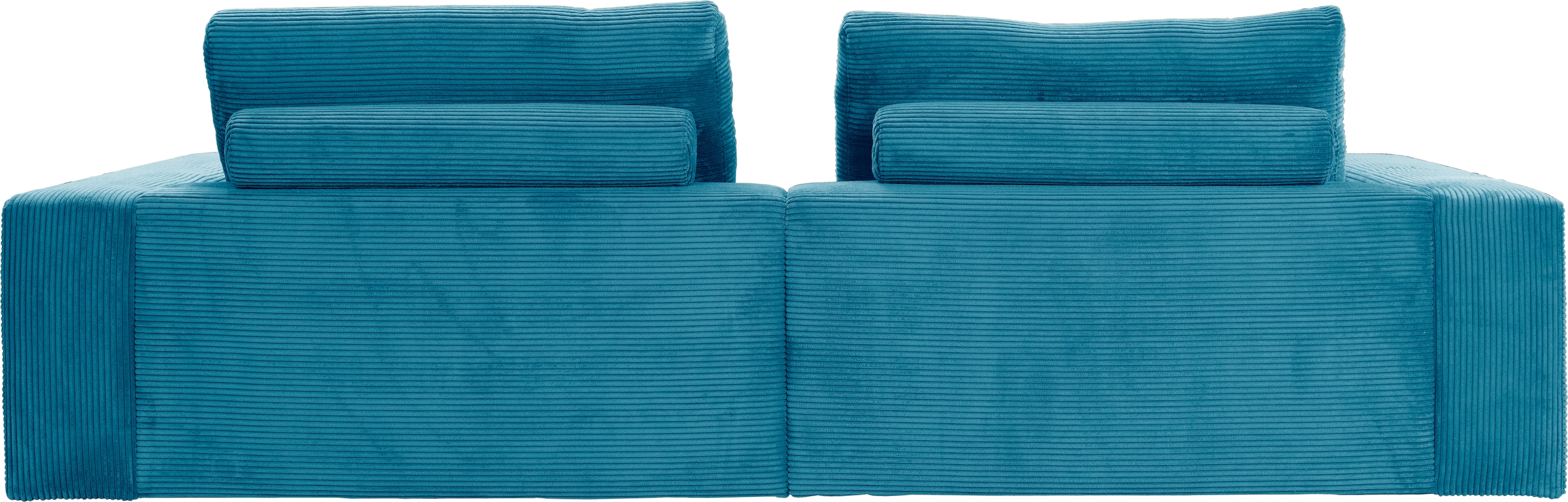 alina Big-Sofa »Sandy«, 266 cm breit und 123 cm tief, in modernem Cordstoff