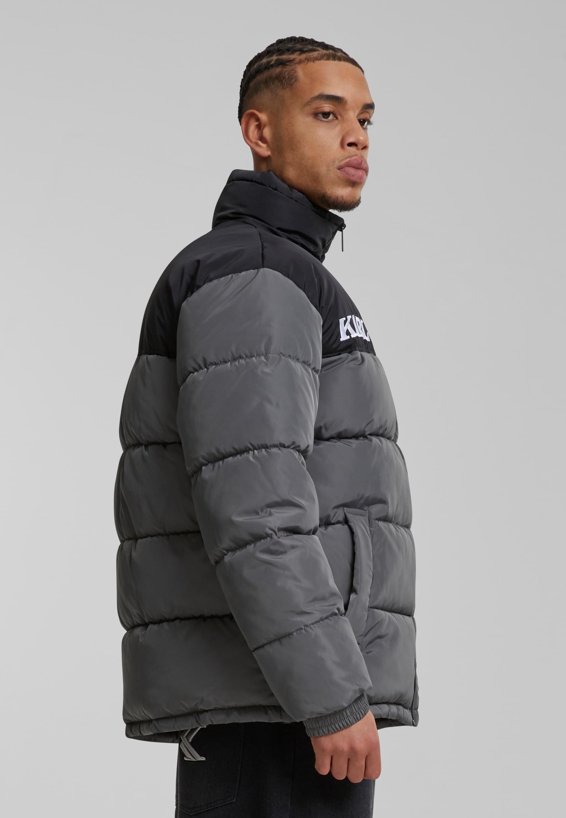 Karl Kani Winterjacke »Karl Kani Karl Kani Retro Essential Puffer Jacket« 1 Stk. tlg. ohne Kapuze