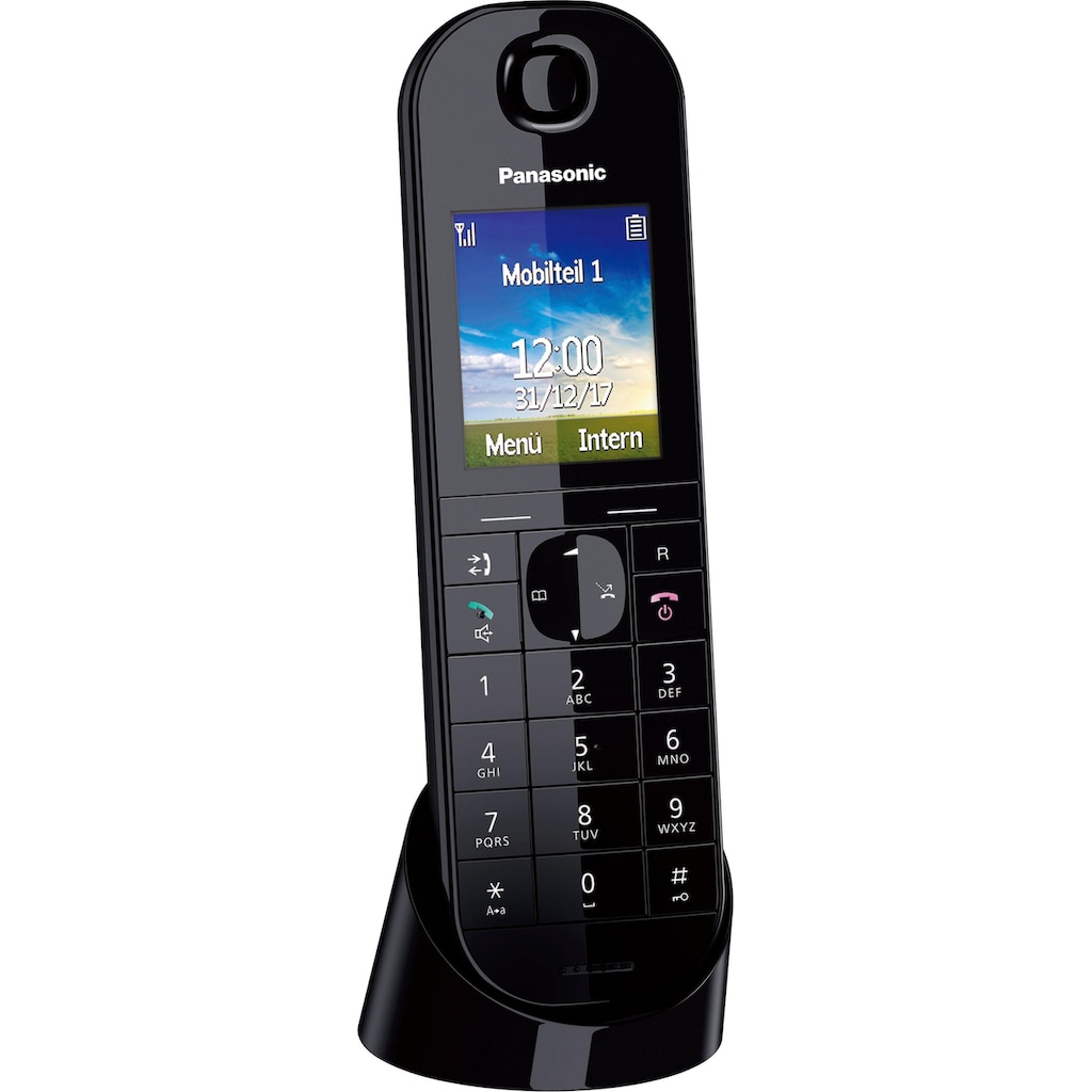 Panasonic Schnurloses DECT-Telefon »KX-TGQ400«, Weckfunktion, Freisprechen