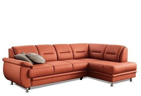 sit&more Ecksofa »Mailand L-Form«, wahlweise mit Bettfunktion