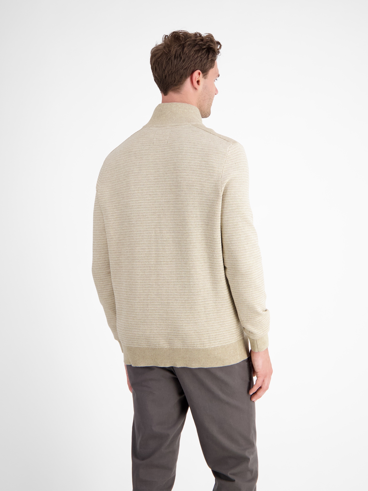 LERROS Strickpullover »LERROS Stricktroyer in Strukturstrick«