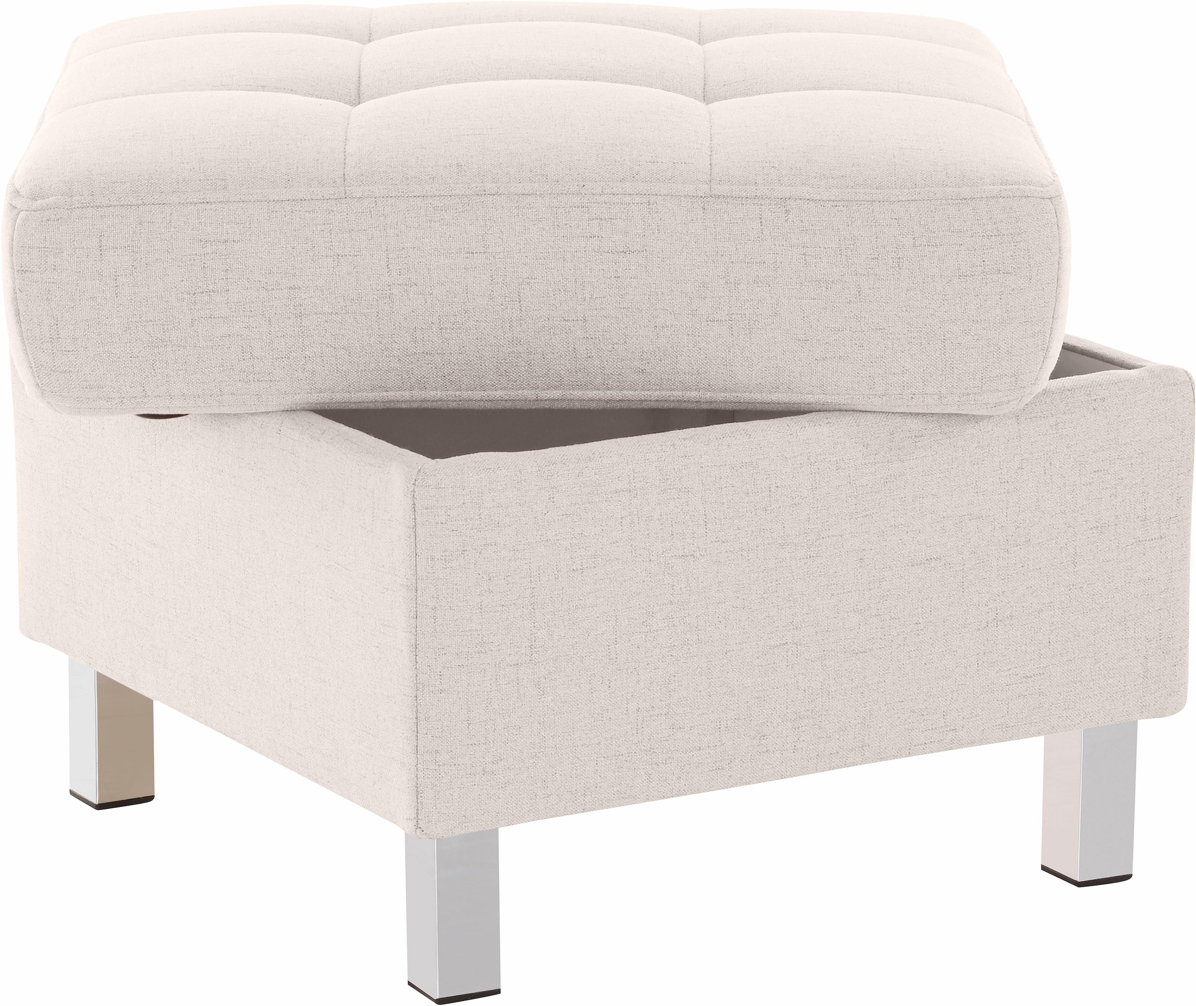 sit&more Polsterhocker »Picasso«, mit Stauraumfach
