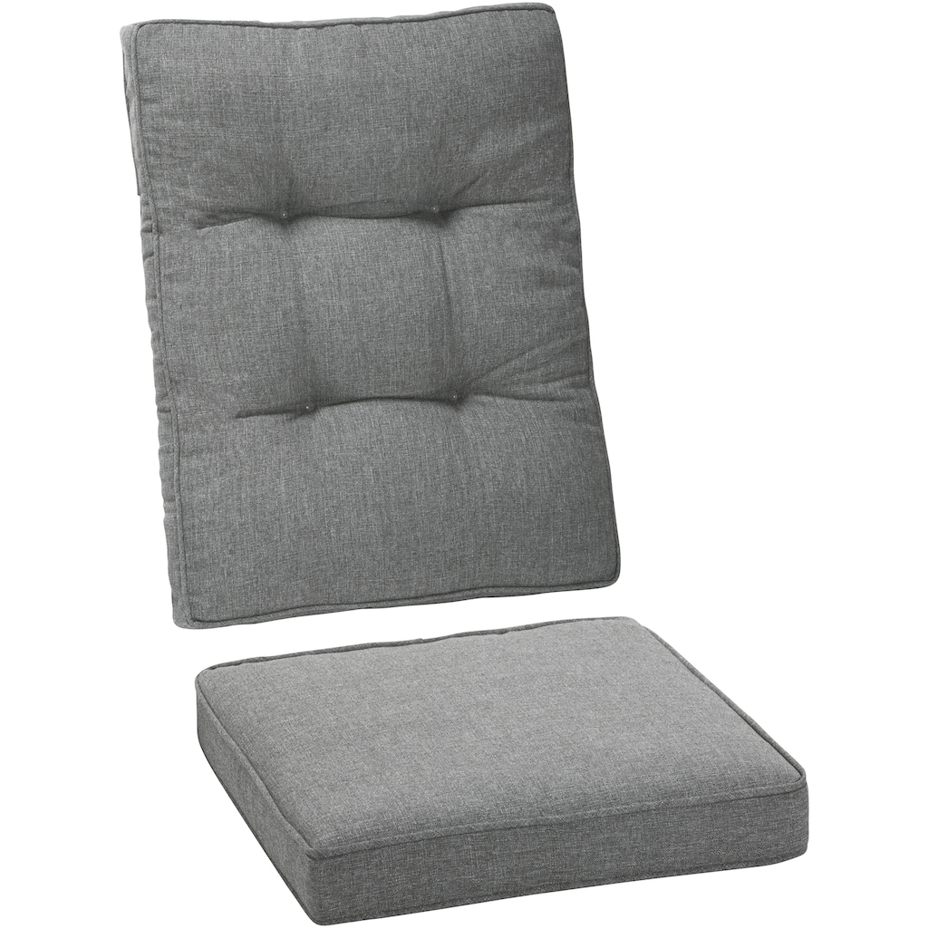 KONIFERA Garten-Essgruppe »Monaco«, (Set, 24 tlg., 4x Sessel, 1x 3er Sofa, 2x Hocker, 1x Tisch 200x100x75cm)