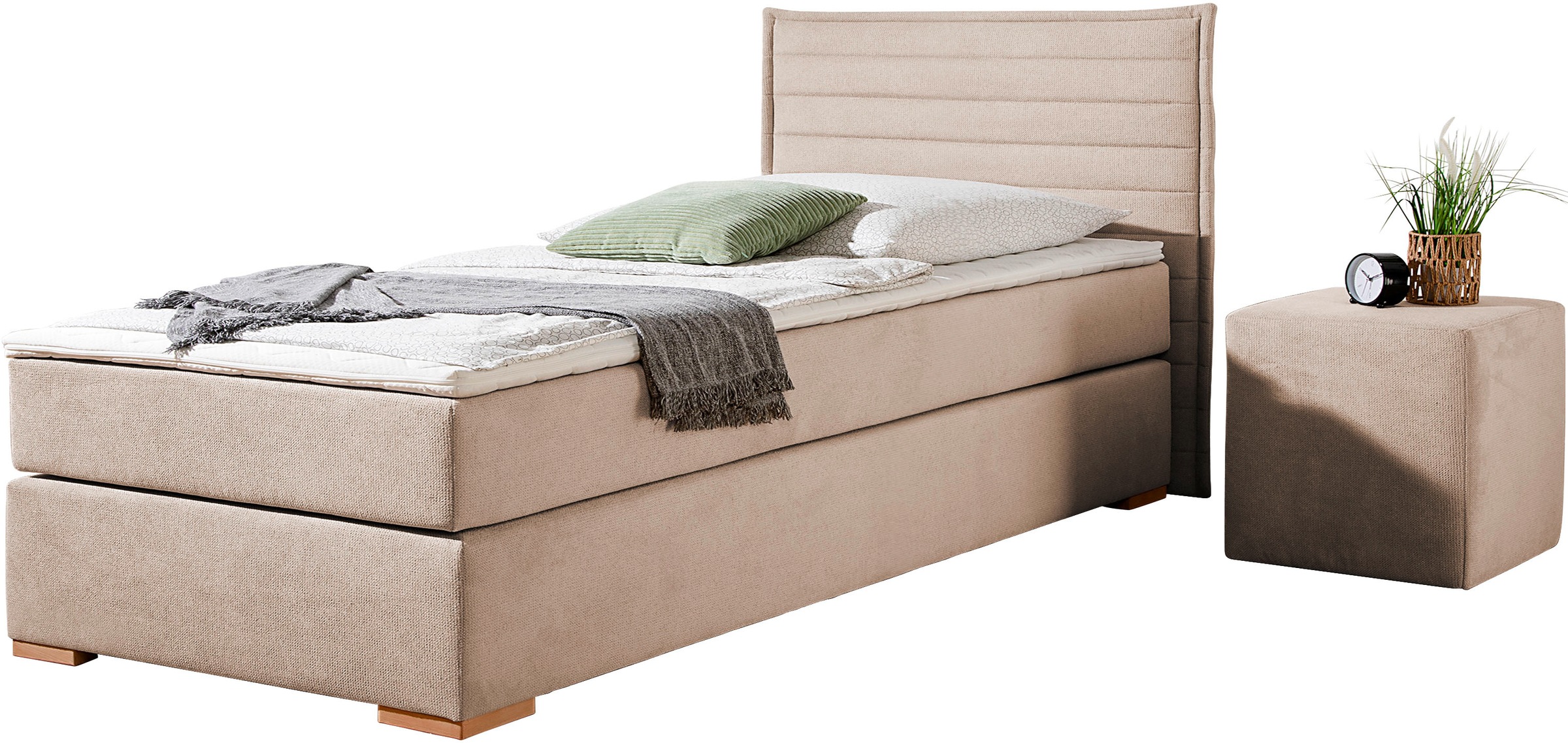 Home affaire Boxspringbett »"Östermoor"«, in H2, H3 oder H4 erhältlich günstig online kaufen