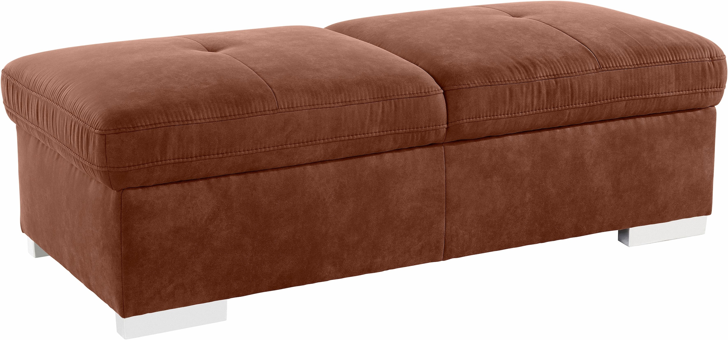 exxpo - sofa fashion Hocker »Spring Bankhocker, guter Sitzkomfort und tolle Verarbeitungsdetails«