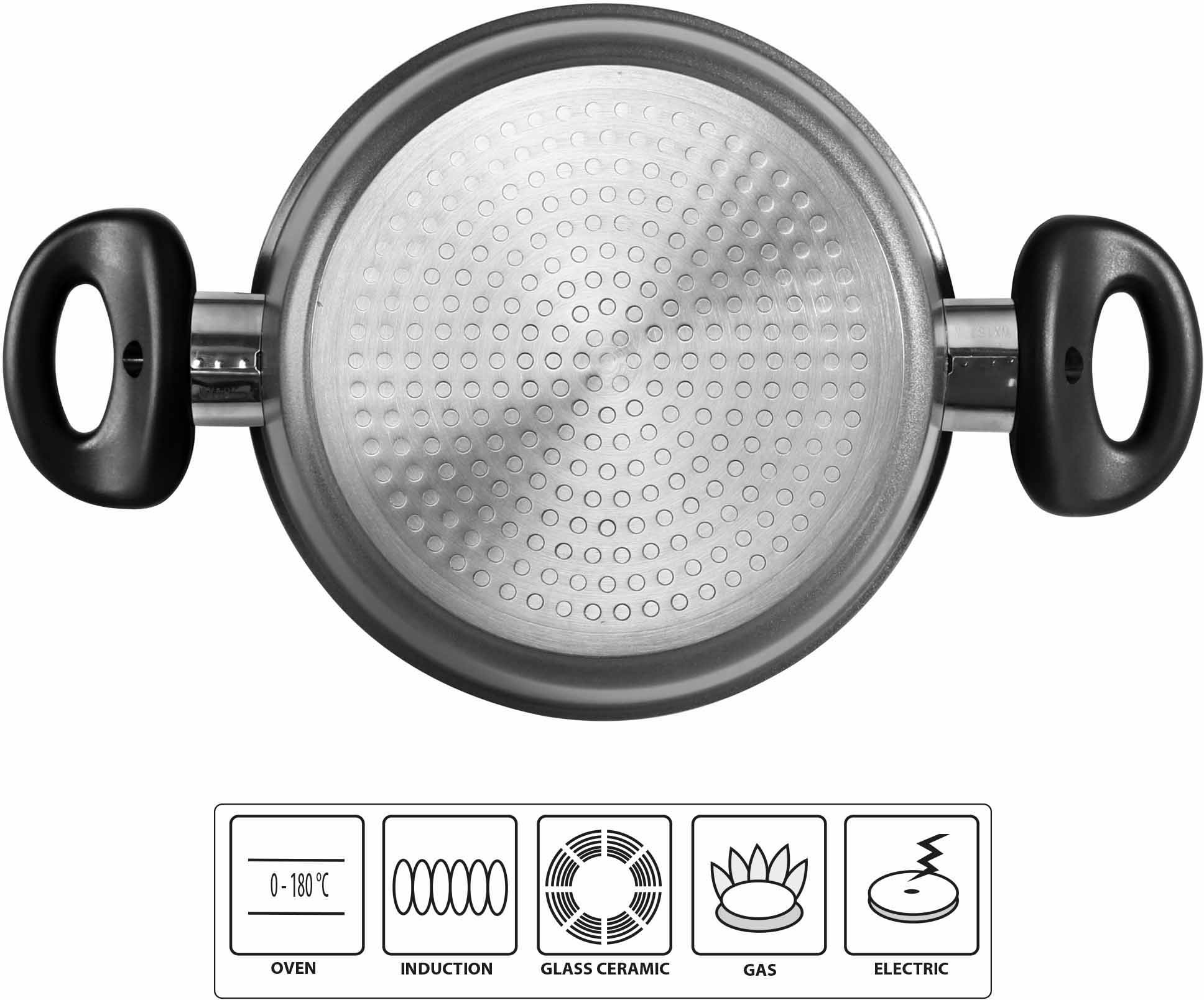 STONELINE Kochtopf 1 Stk. tlg. Aluminium günstig online kaufen