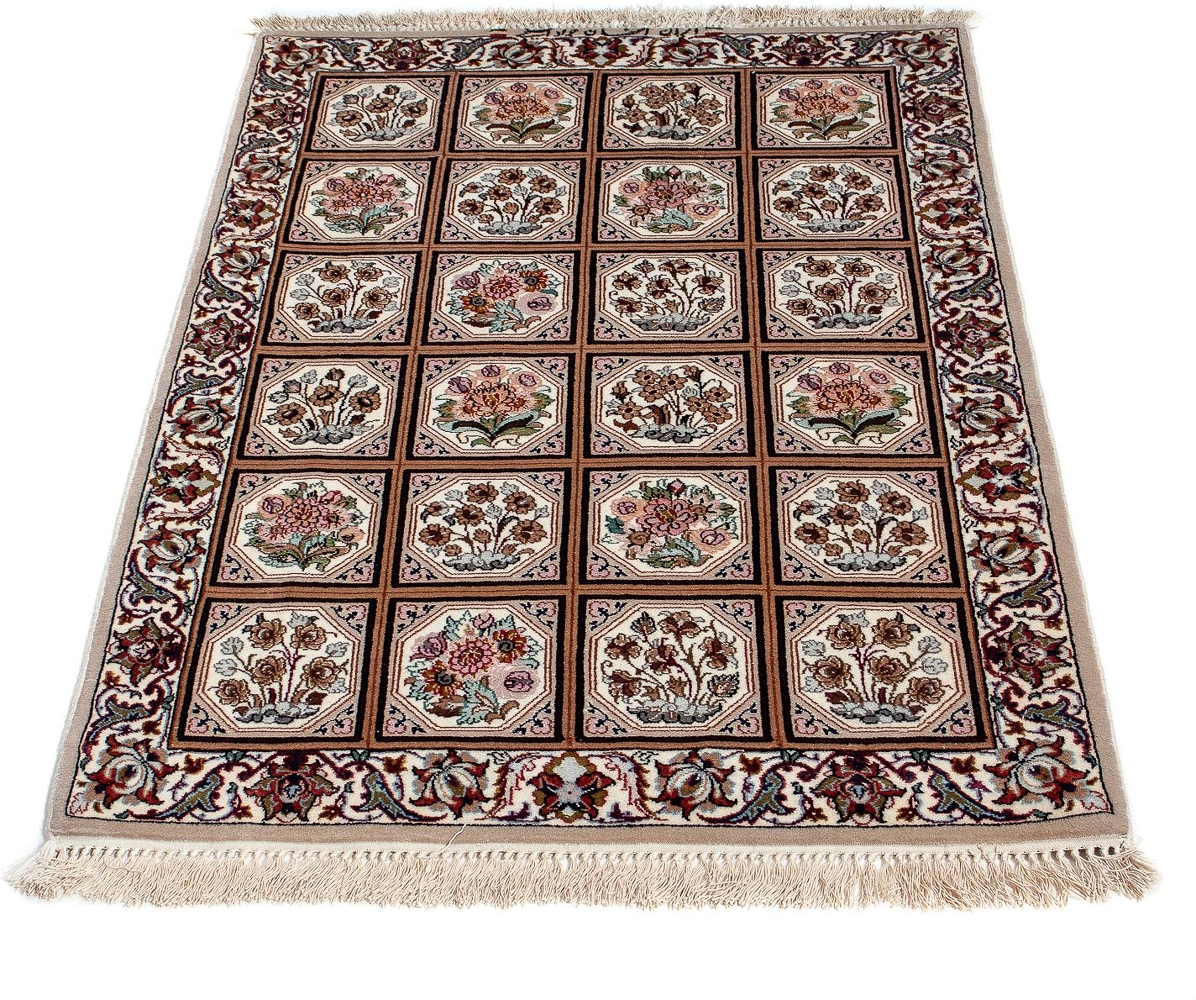 morgenland Orientteppich »Perser - Isfahan - Premium - 103 x 70 cm - hellbr günstig online kaufen