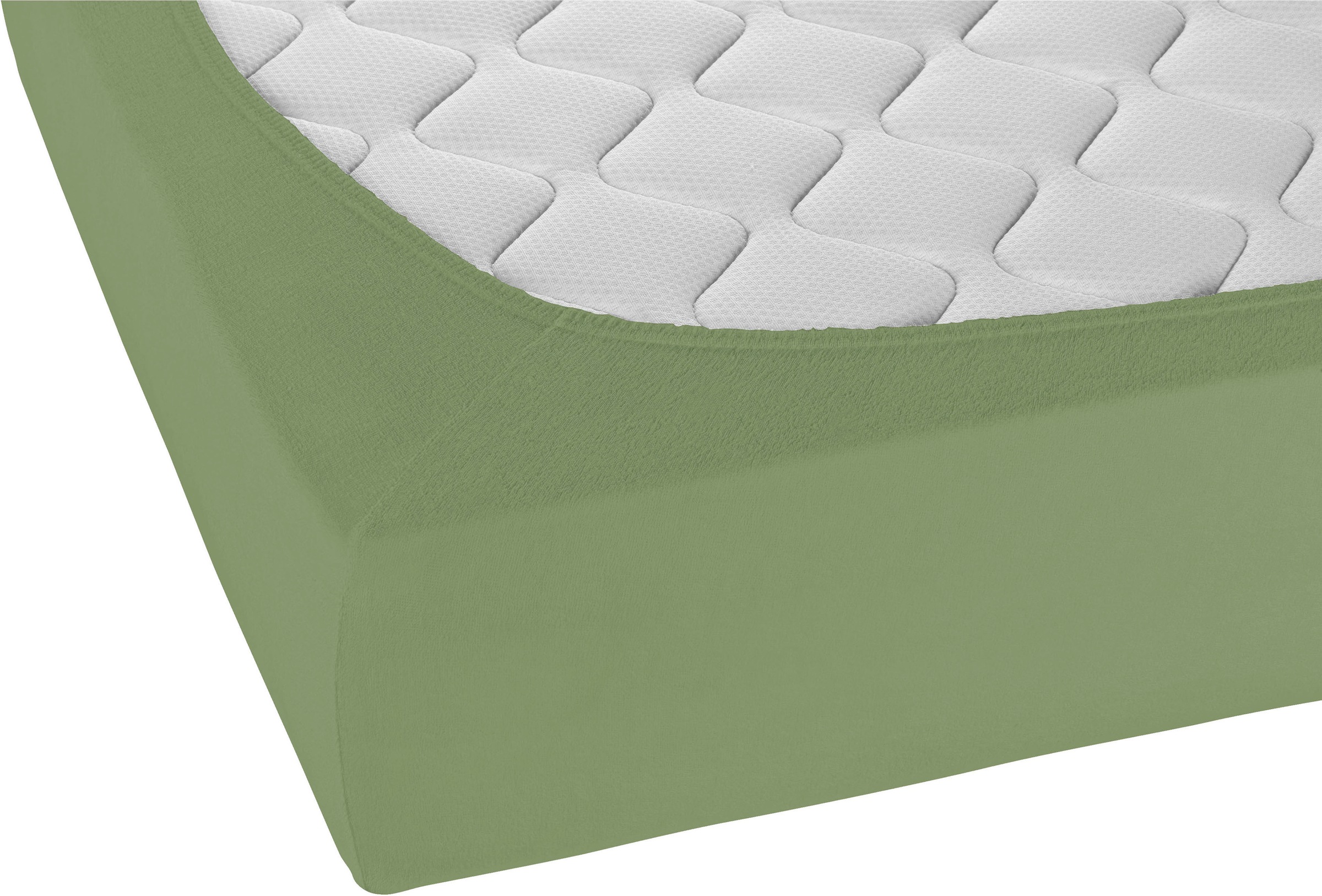 Biberna Spannbettlaken »Pepe« weicher Frottee-Stretch