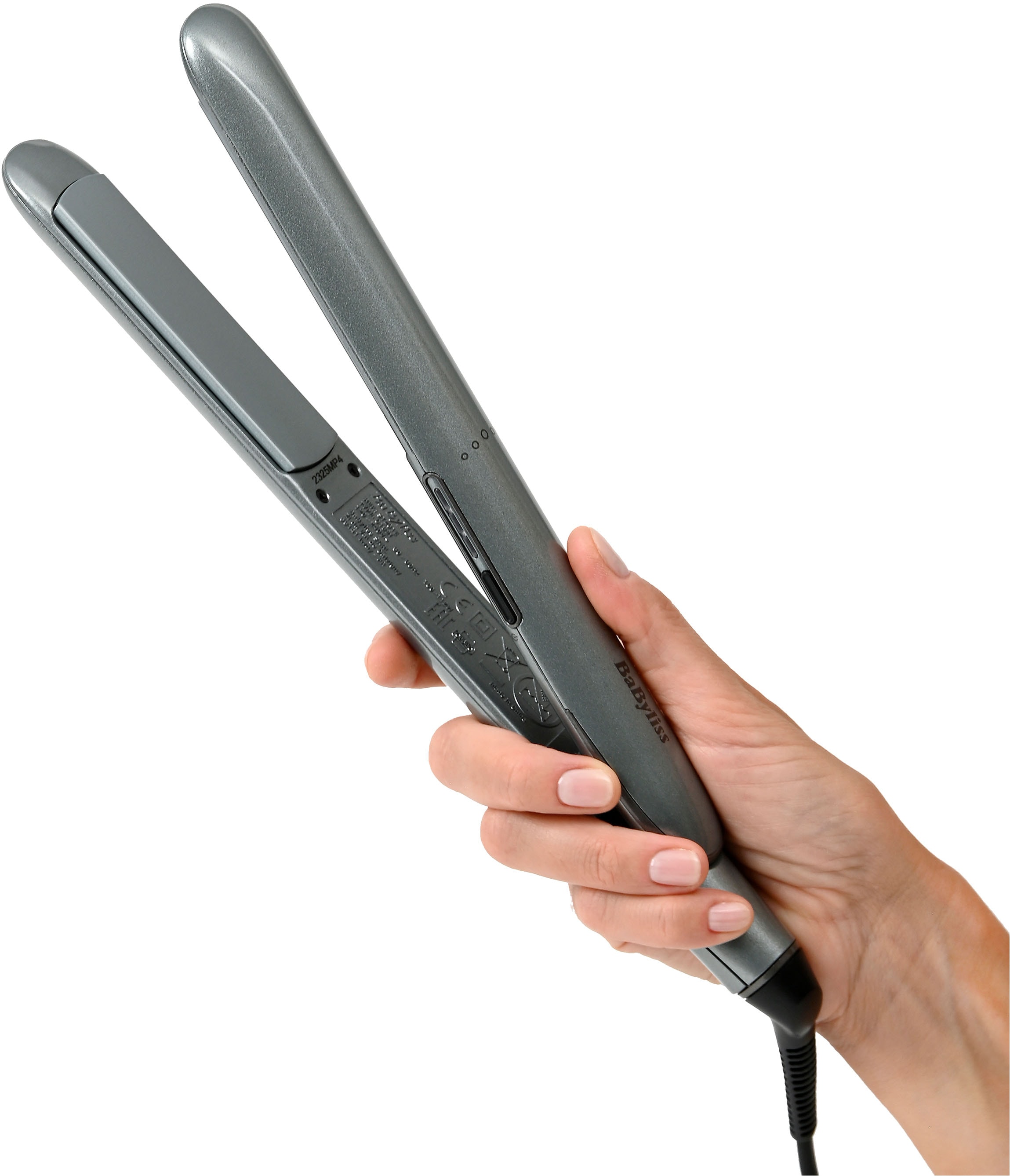 BaByliss Glätteisen »Xanadu Glätteisen mit Quarz-Keramikbeschichtung, ST261E« Haarglätter mit 3 Temperaturstufen bis zu 235°C, LED-Anzeige