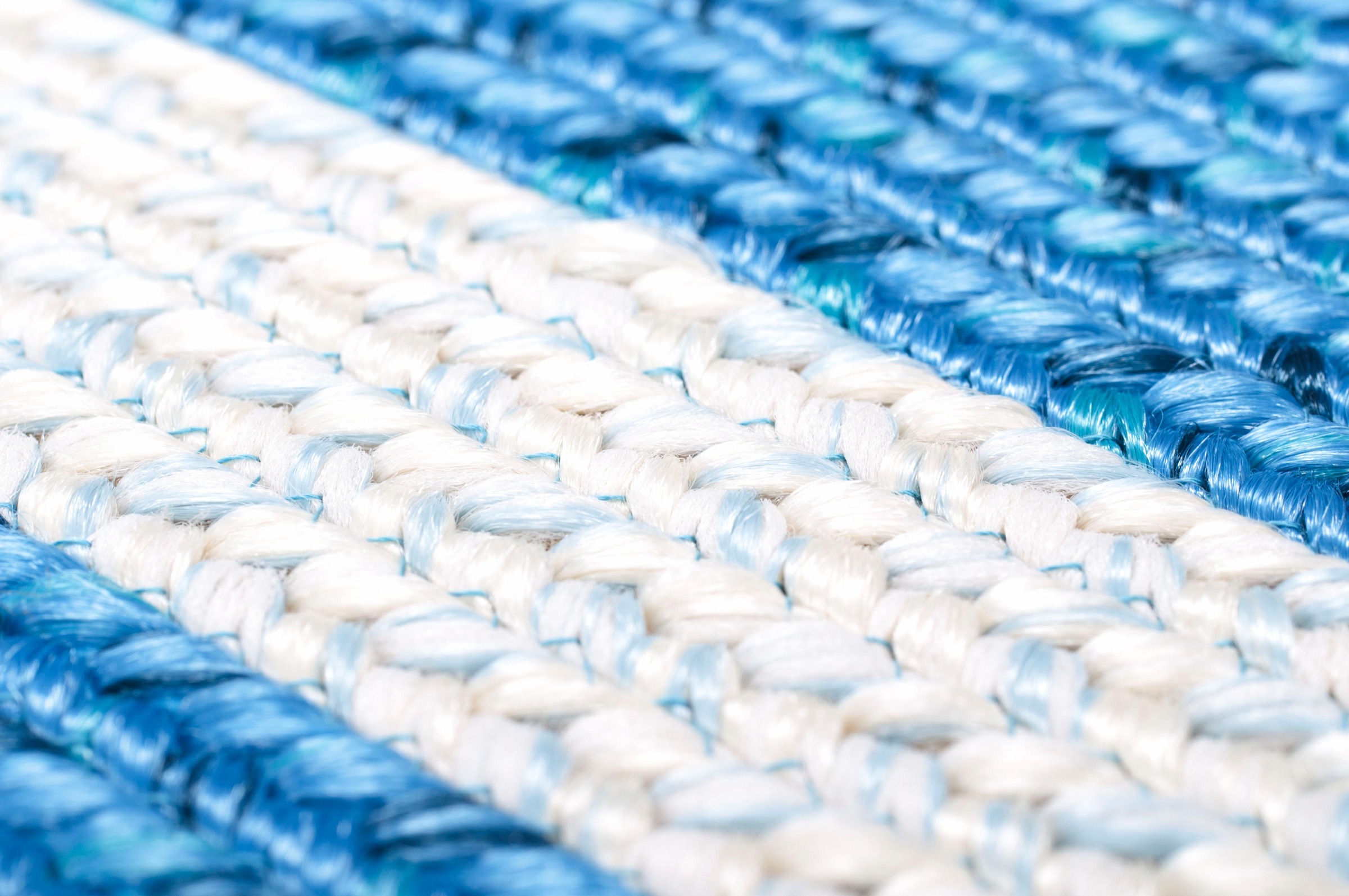 Gino Falcone Läufer »Benito«, rechteckig, 6 mm Höhe, Teppich-Läufer, Flachgewebe, Uni-Farben, mit Bordüre, Outdoor geeignet