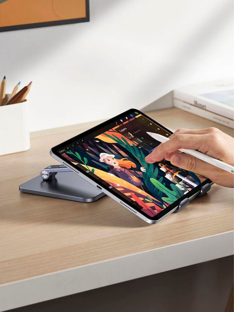 UGREEN Halterung »Foldable Multi-Angle Pad Stand«, bis 32,76 cm Zoll