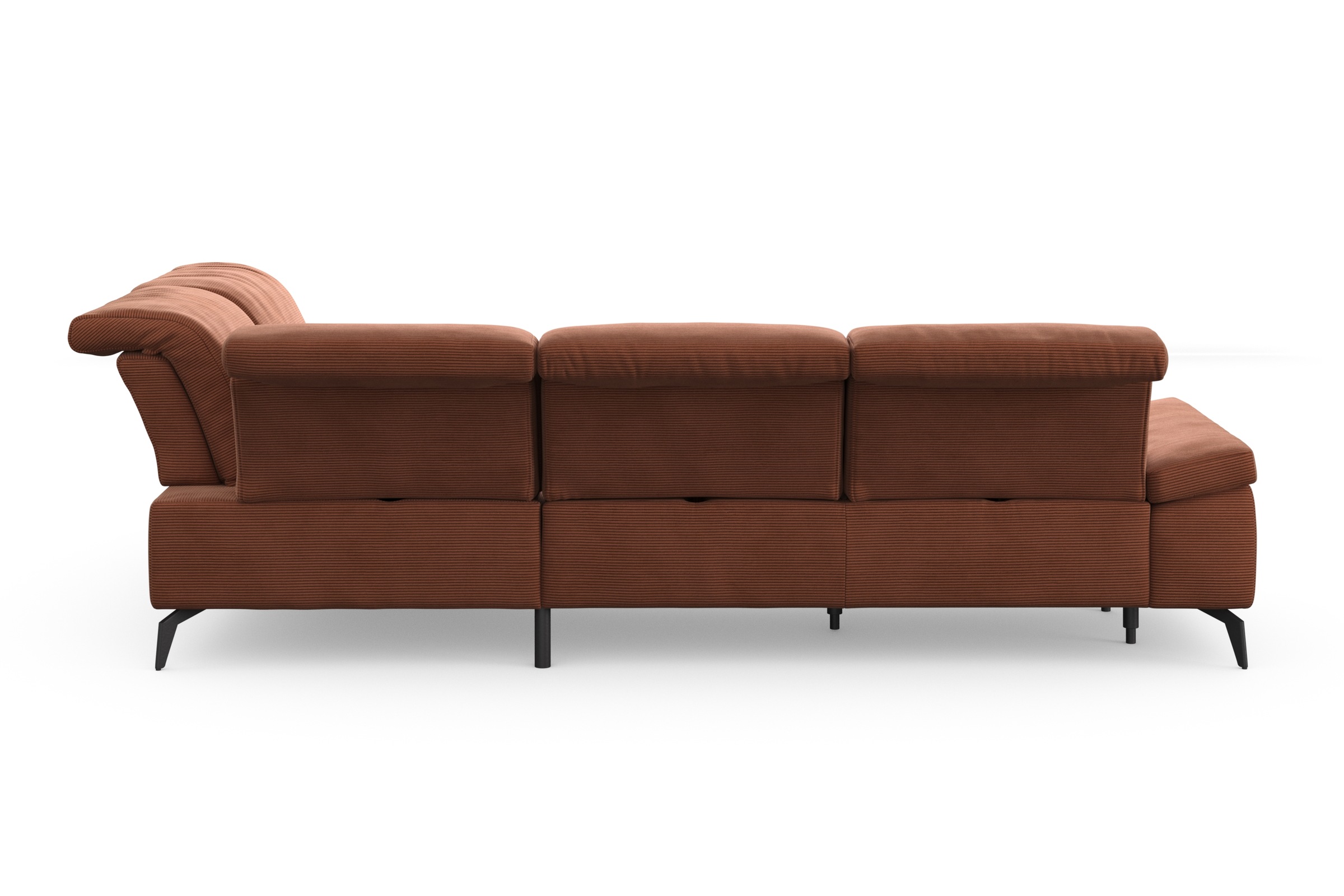 sit&more Ecksofa »Cabana L-Form«, Ottomane, wahlweise mit Sitztiefen-,Armlehnen- und Kopfteilfunktion