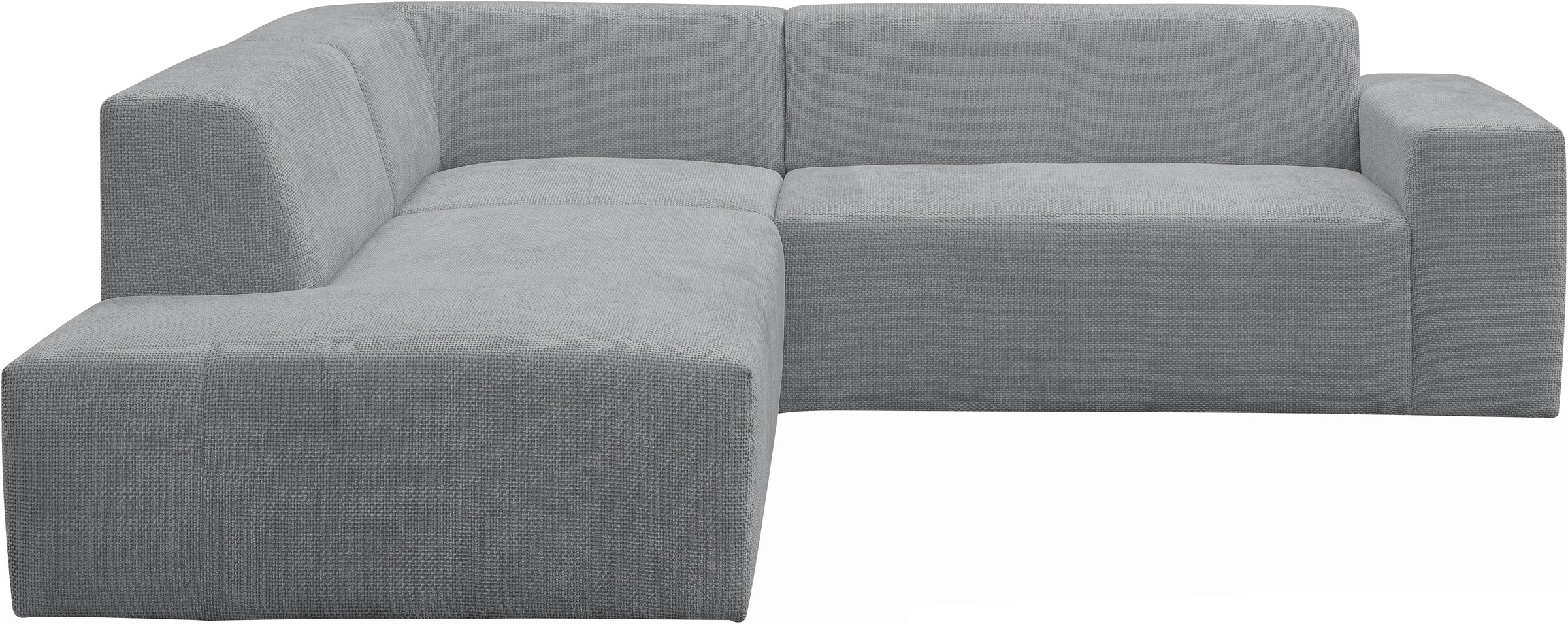 WERK2 Ecksofa »Zeus-M, tolles Sofa mit schönen Details, L-Form«, Curvy Tren günstig online kaufen