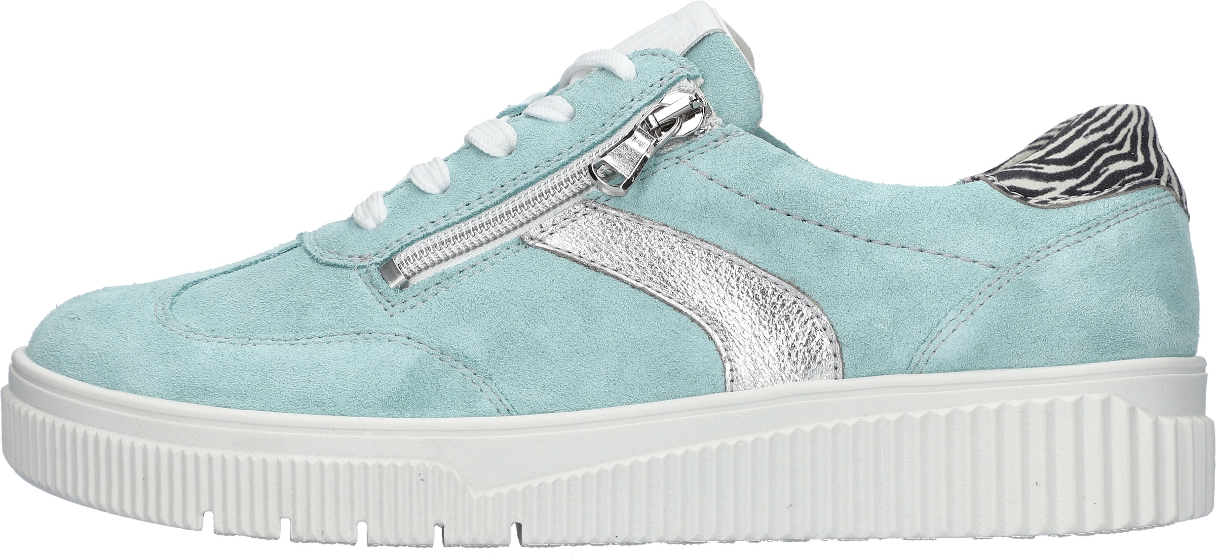 Waldläufer Plateausneaker »K-SANSA«  Schnürschuh, Halbschuh, Freizeitsneaker mit Leder-Fußbett, K-Weite