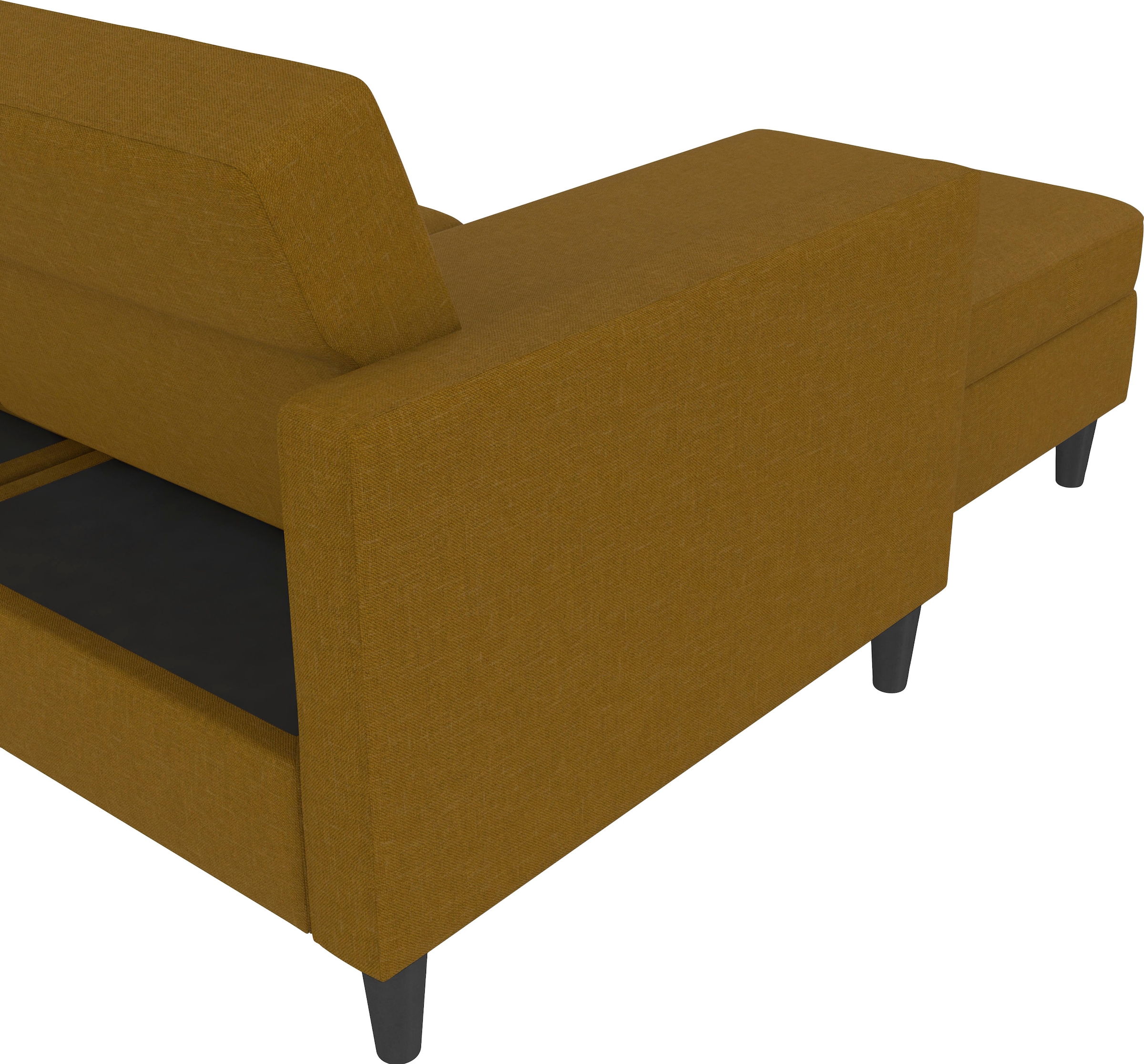 Dorel Home Ecksofa »Hartford II«, mit Bettfunktion und Stauraum, Recamiere beidseitig montierbar