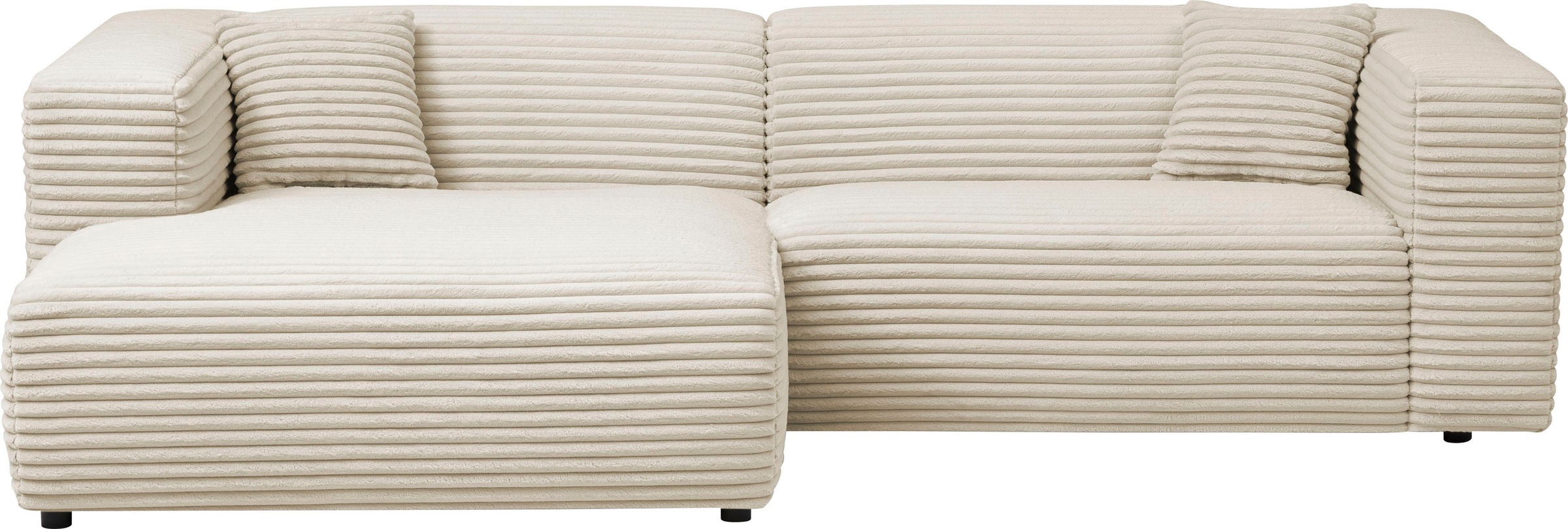 Home affaire Ecksofa »BAKELS, L-Form in Cord oder Boucle-Stoff, moderne Cou günstig online kaufen