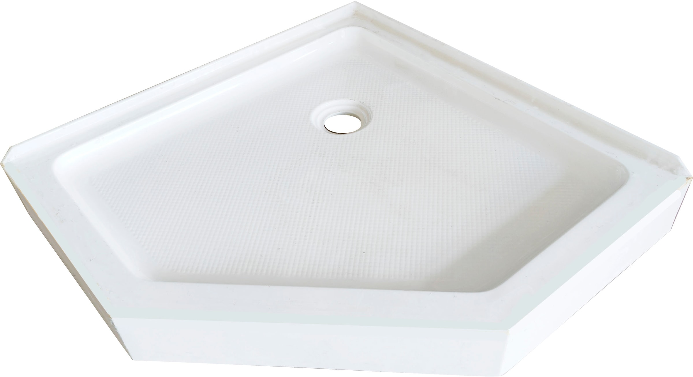 Sanotechnik Duschwanne »Fünfeck Brausetasse« Maße: 90x90x15cm