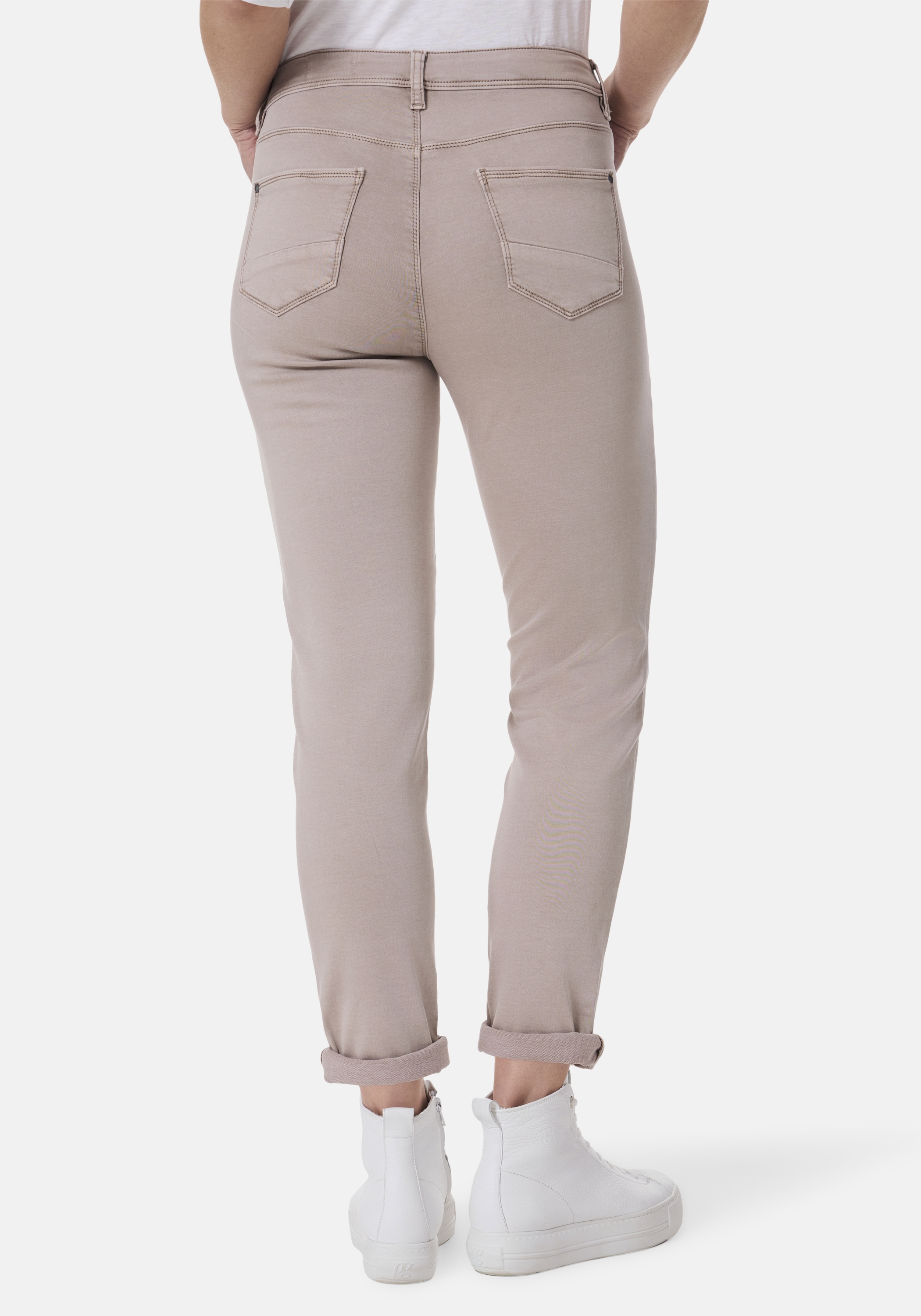 STOOKER WOMEN 5-Pocket-Jeans »DAVOS Colour Jogg Edition«, Boyfriendjeans Casual Clean Wash Denim Jeans für Damen