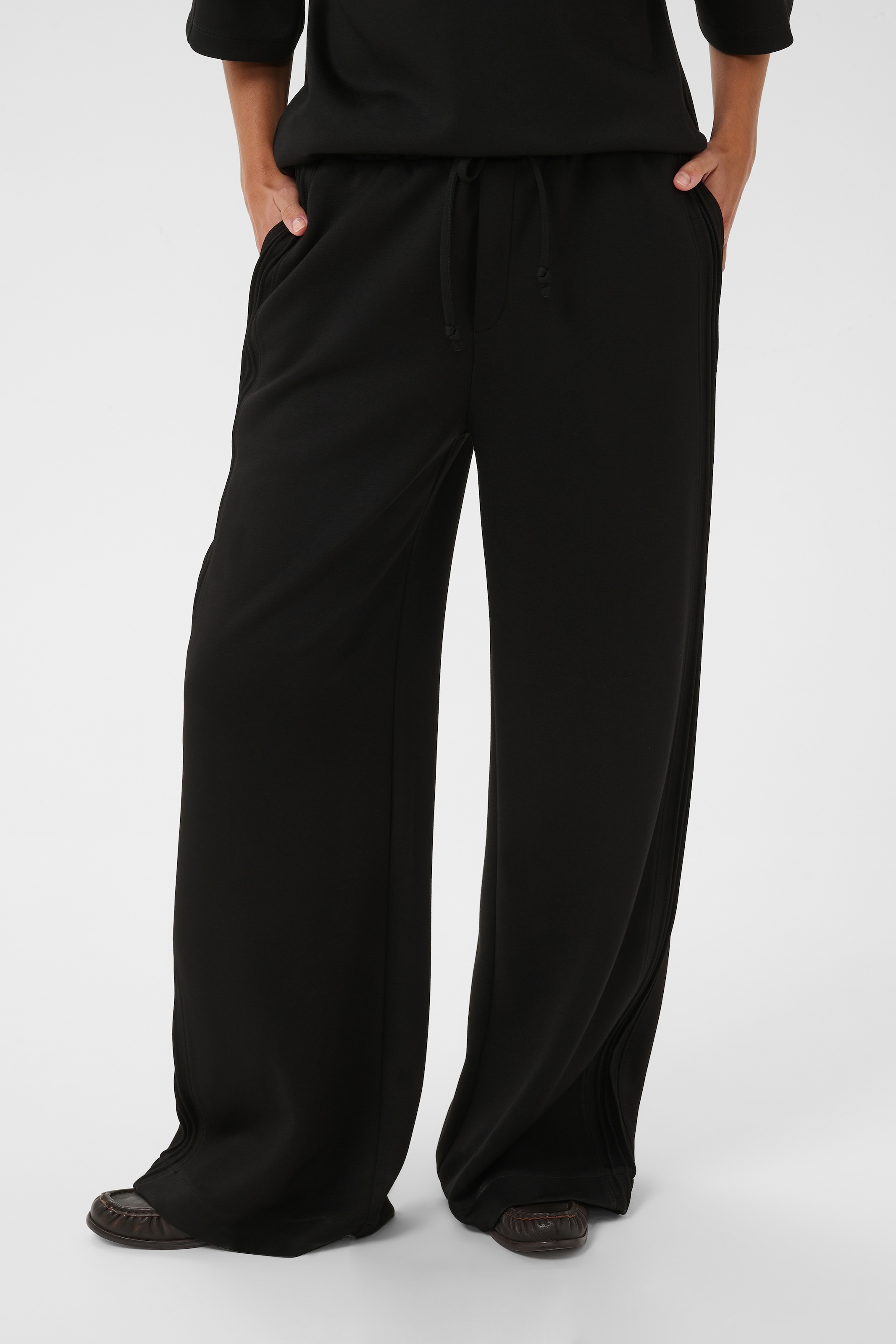 Saint Tropez Loungehose »TheoSZ Pant«  Materialmix, Loose fit