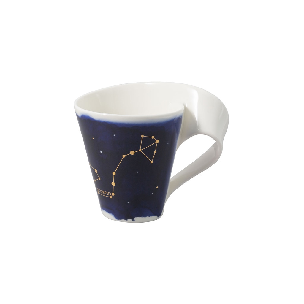 Villeroy & Boch Tasse »Tasse Skorpion NewWave Stars 300 ml weiß-blau« günstig online kaufen