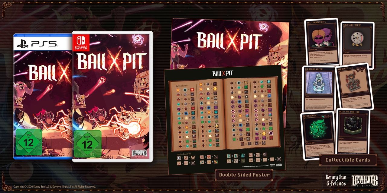 Devolver Digital Spielesoftware »Ball x Pit« Nintendo Switch