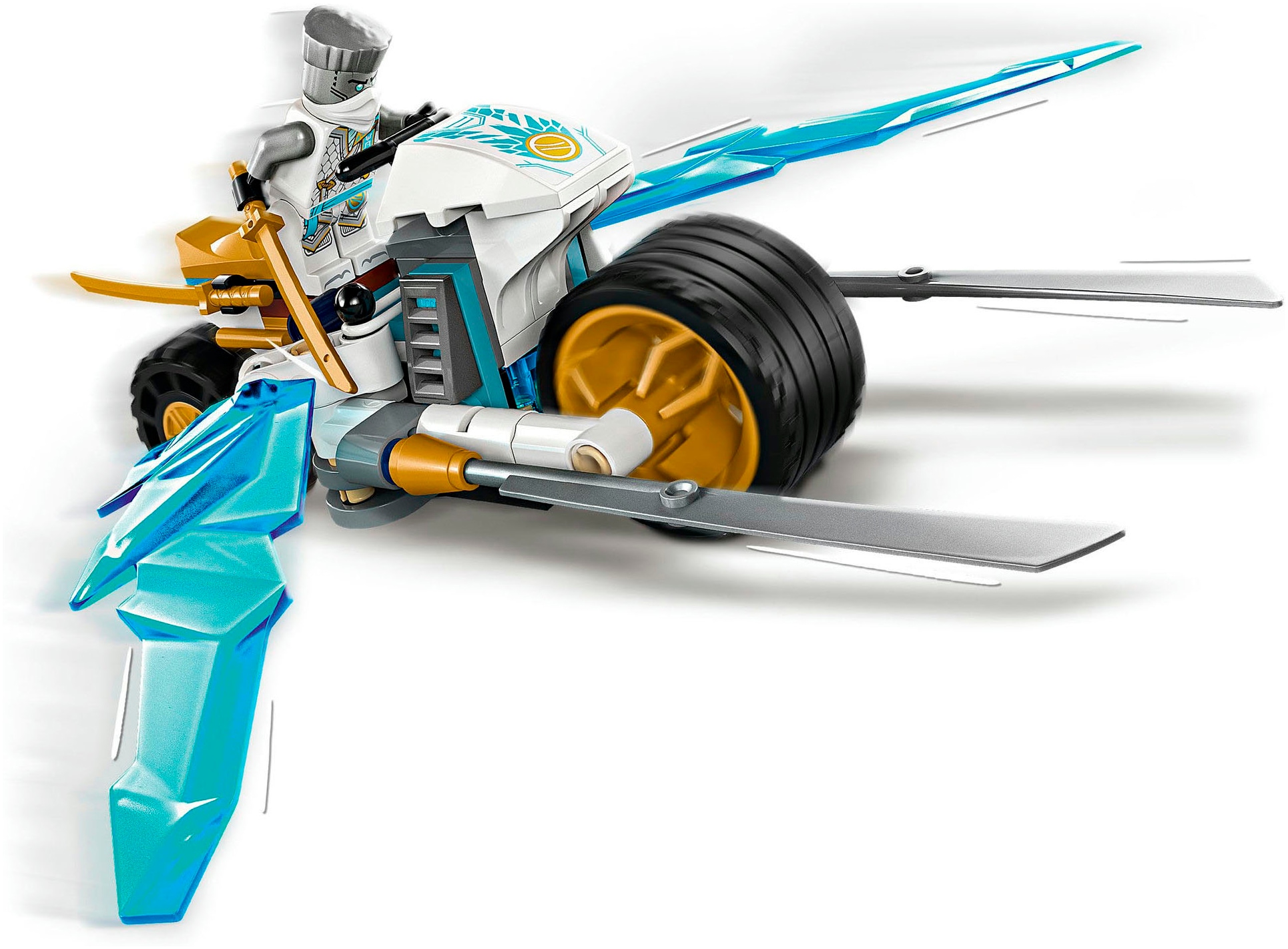 LEGO® Konstruktionsspielsteine »Zanes Eismotorrad (71816), LEGO Ninjago«, (84 St.), Made in Europe