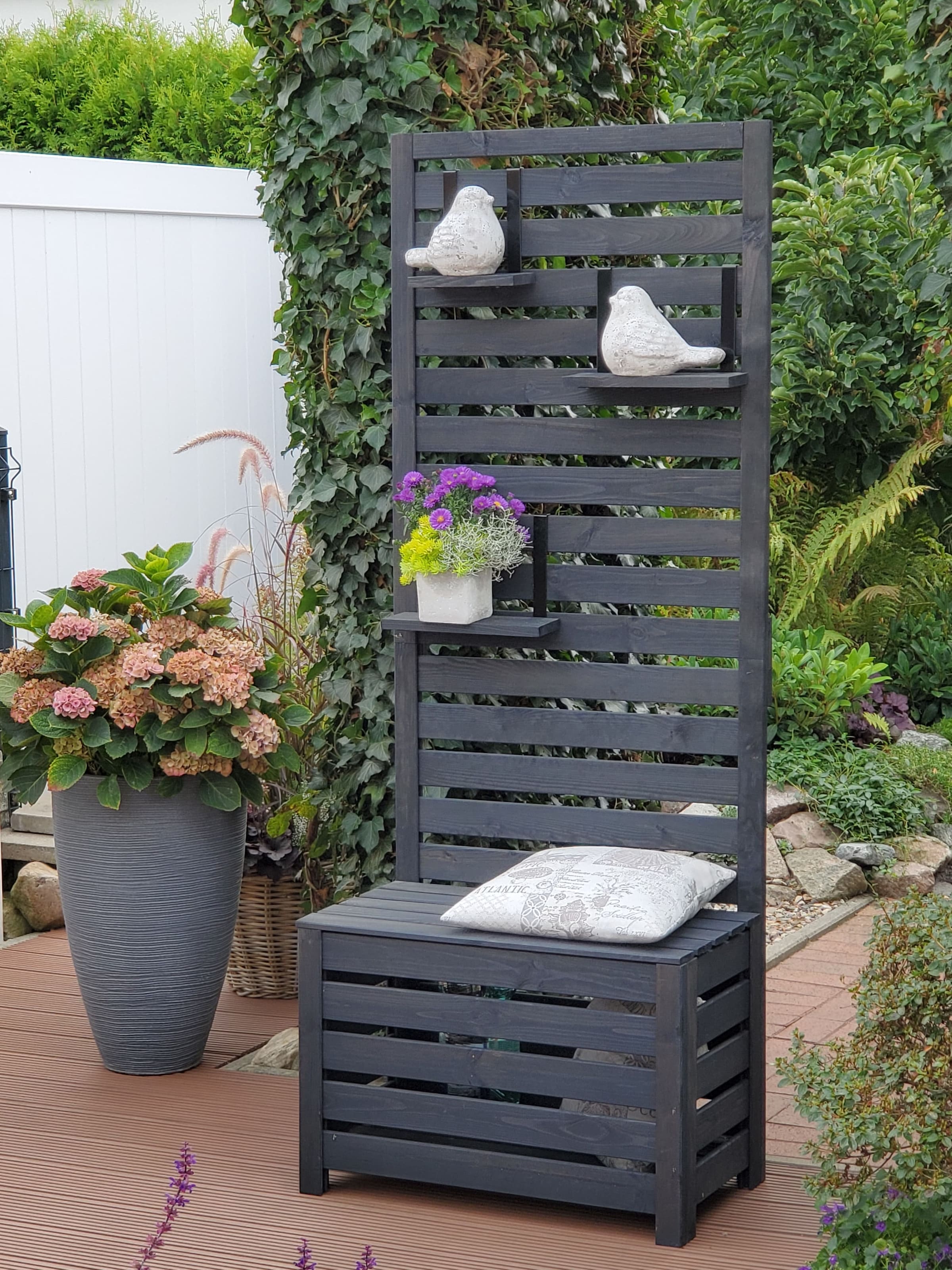 promadino Spalier, mit Staukasten, BxTxH: 70x40x180 cm