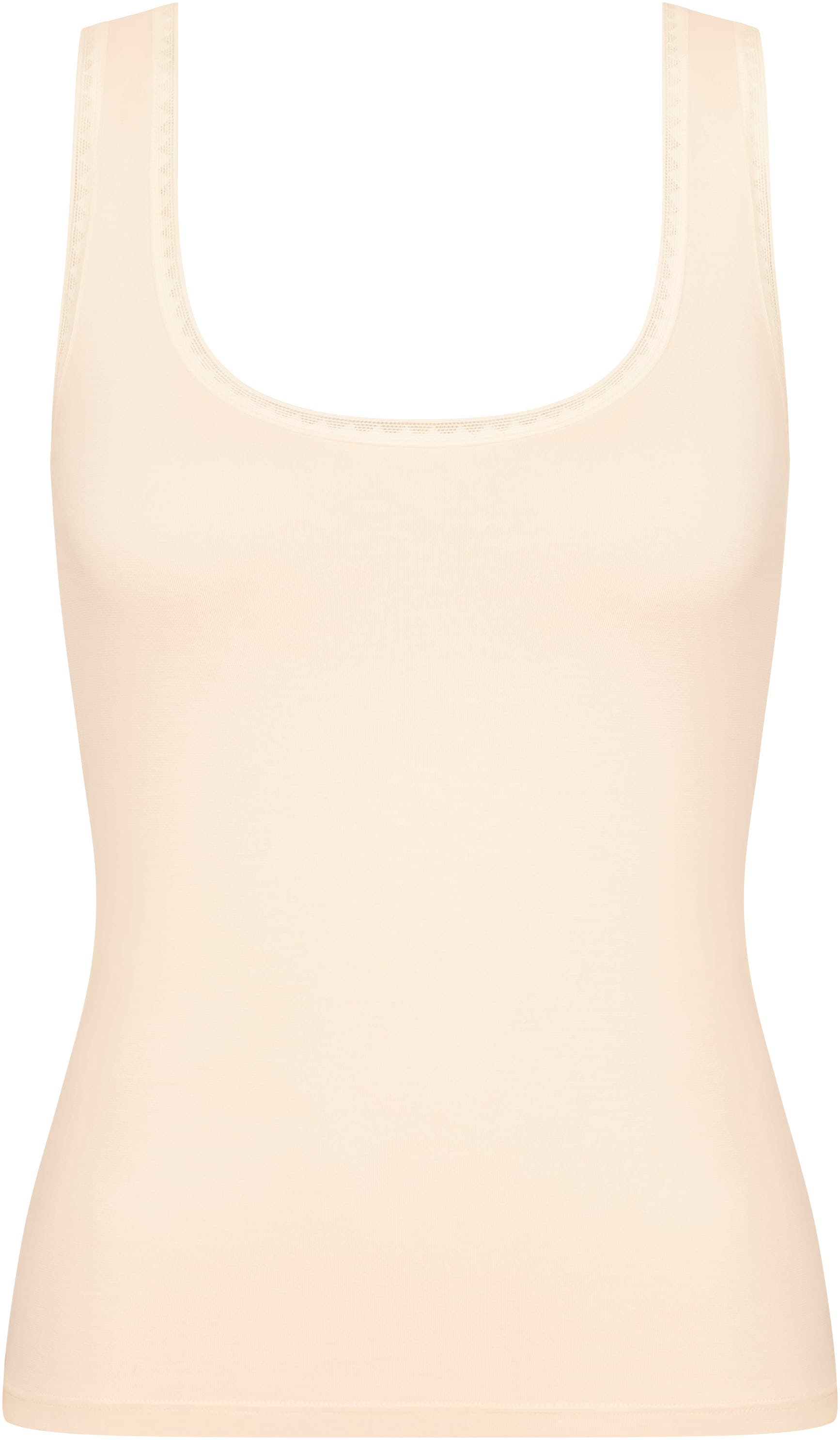 sloggi Unterhemd »GO Tank Top C2P«, (2 St., 2er Pack), zarte Spitzendetails